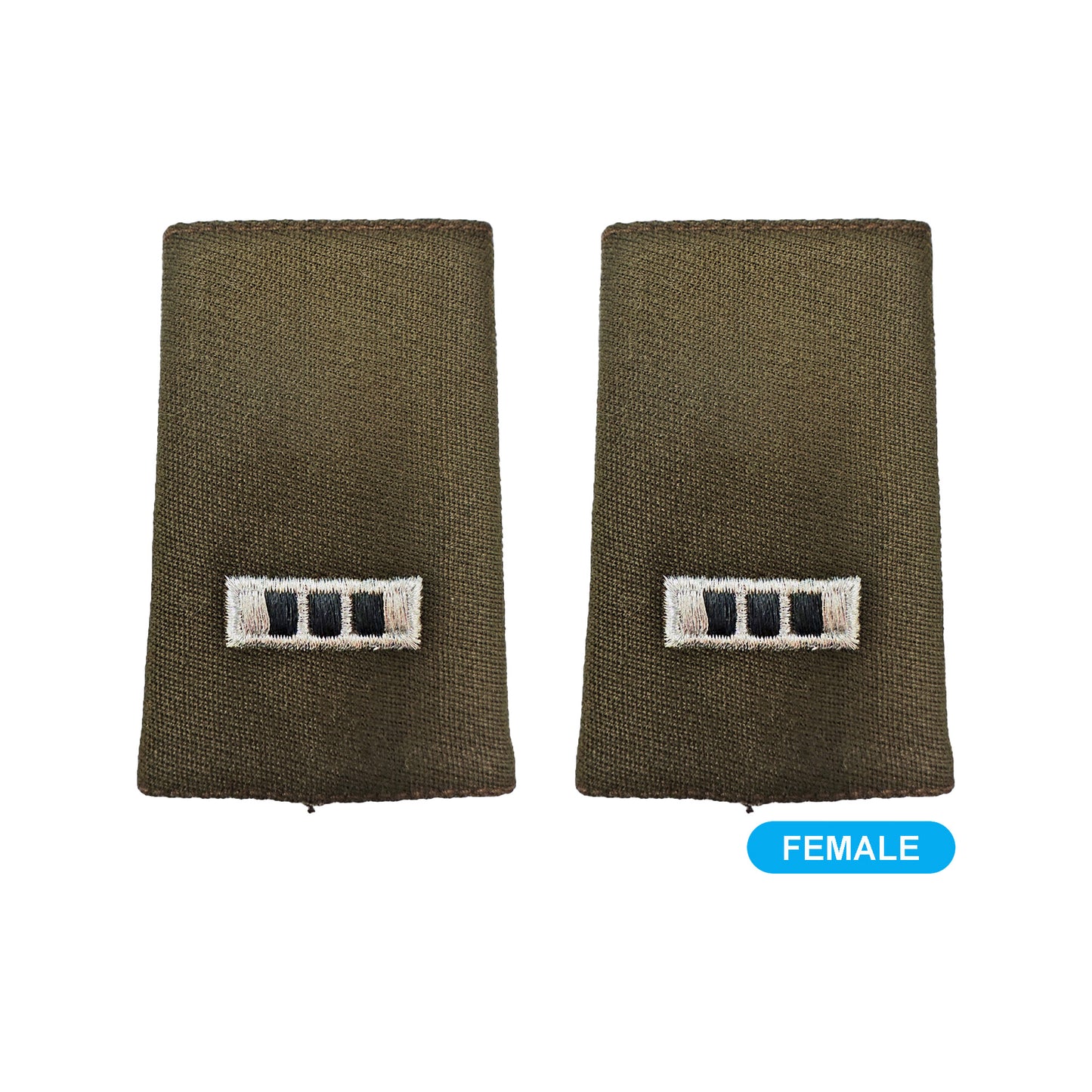 U.S. Army WO-3 AGSU Epaulets (Female) pr - Sta-Brite Insignia Inc.