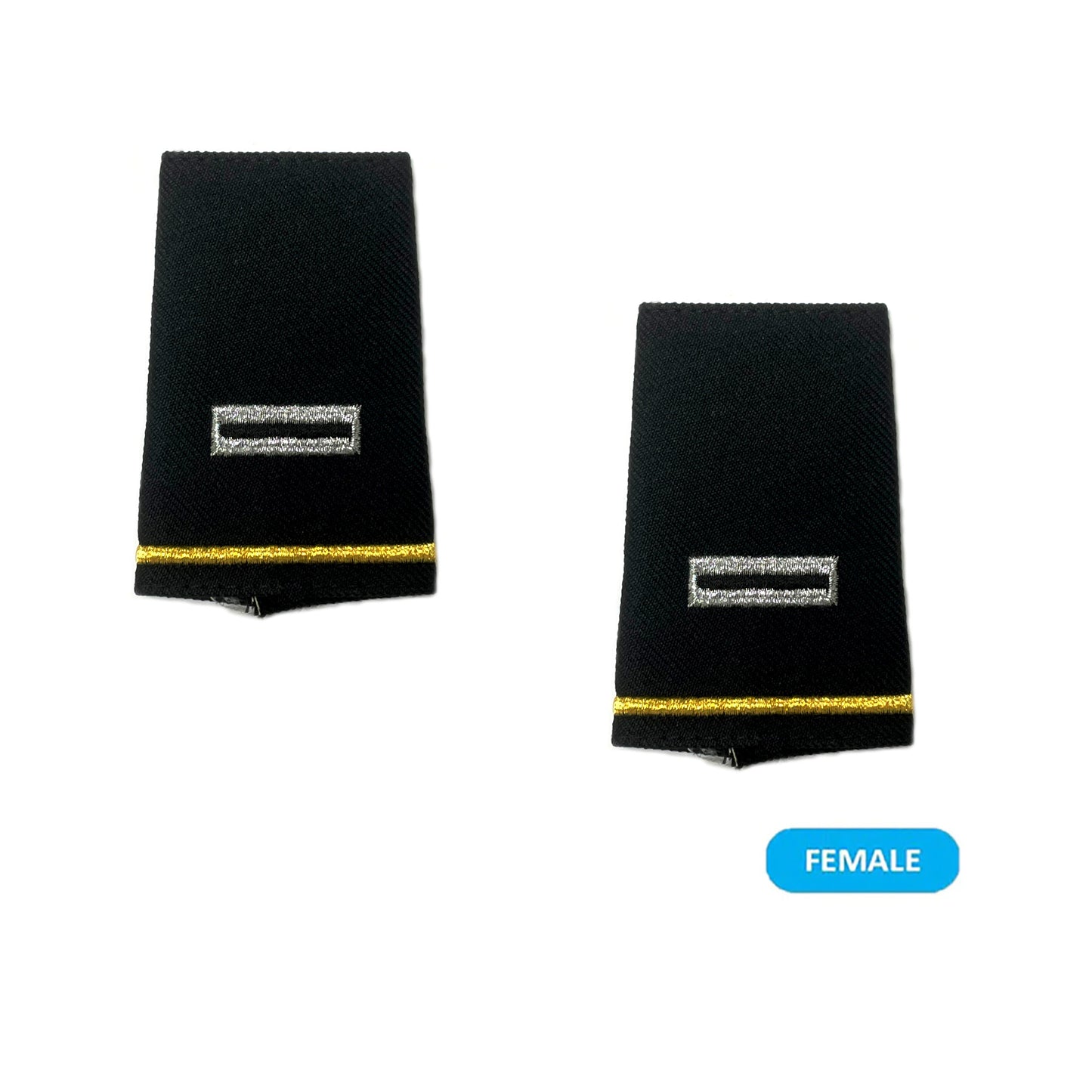 U.S. Army W5 Chief Warrant Officer 5 Shoulder Marks - (Small-Female) - Sta-Brite Insignia Inc.