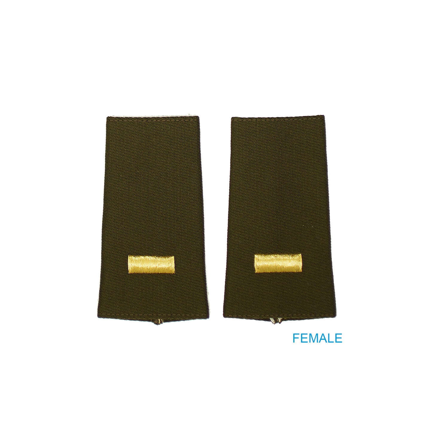 U.S. Army 01 2nd Lt. AGSU Epaulets Female