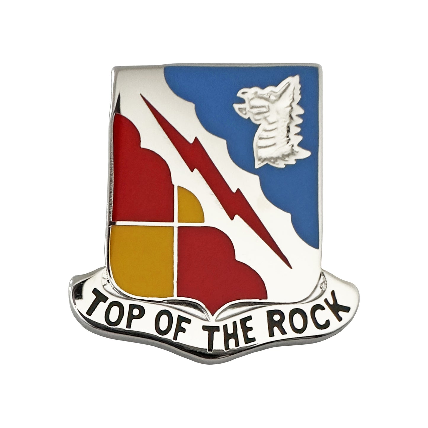 103rd Military Intelligence Crest “Top of the Rock” (each) - Sta-Brite Insignia Inc.