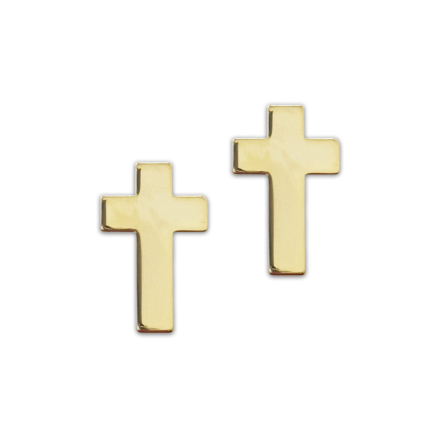 U.S. Army Chaplain Christian Gold Sta-Brite® Pin-on (Pair) - Sta-Brite Insignia Inc.