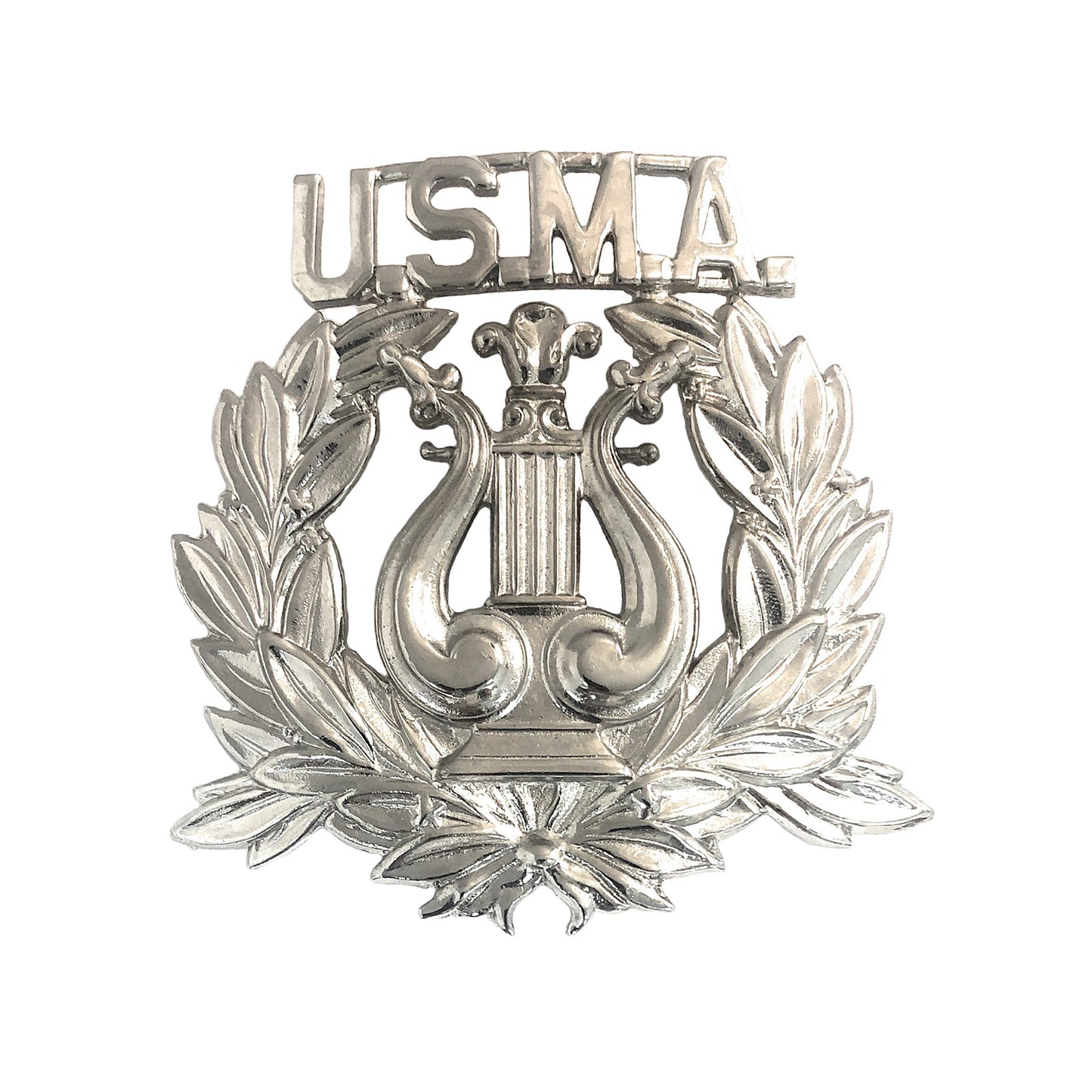 U.S.M.A. Large Hat Brass Silver STA-BRITE® (West point Band) (each)