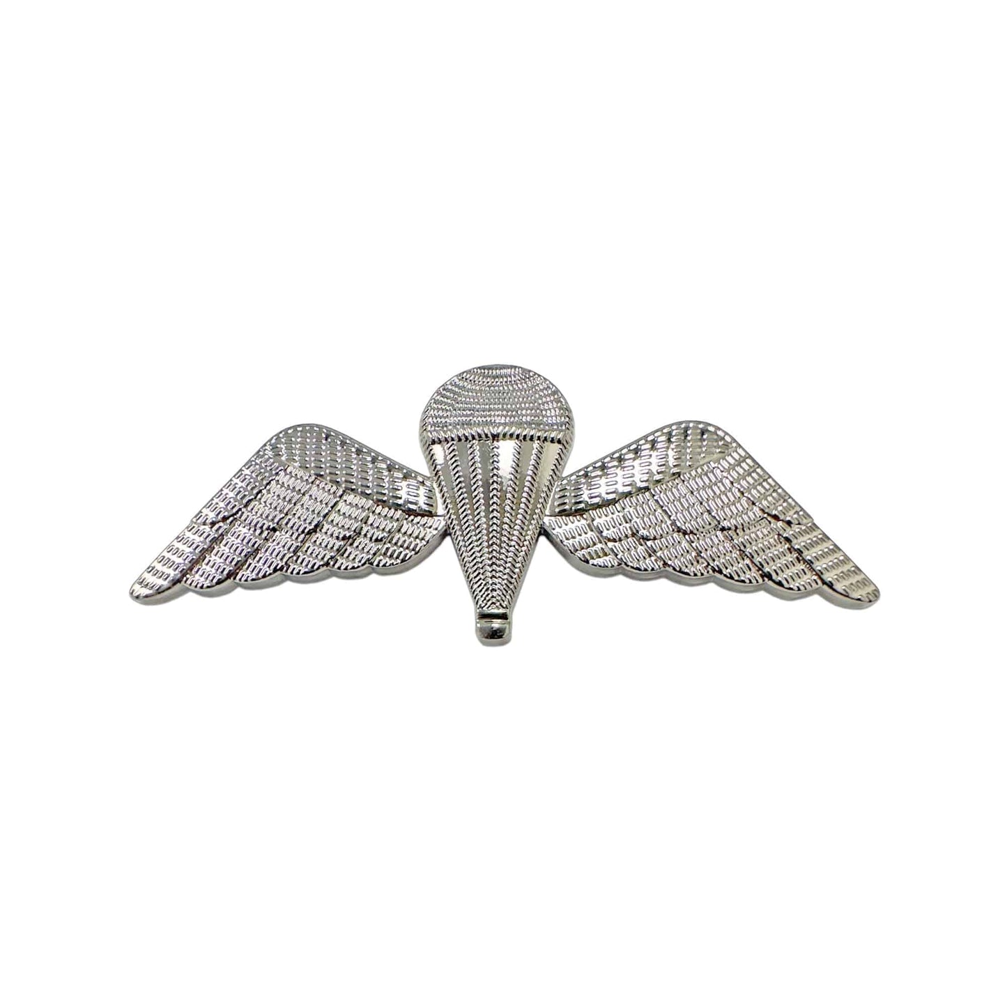 British Silver Small Parachutist Jump Wings - Regulation size (ea) - Sta-Brite Insignia Inc.