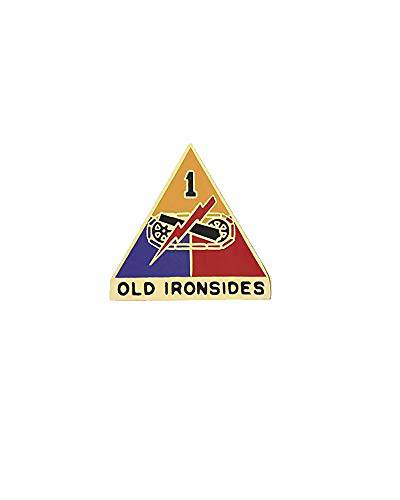 U.S. Army 1st Armored Division Unit Crest (each) - Sta-Brite Insignia Inc.