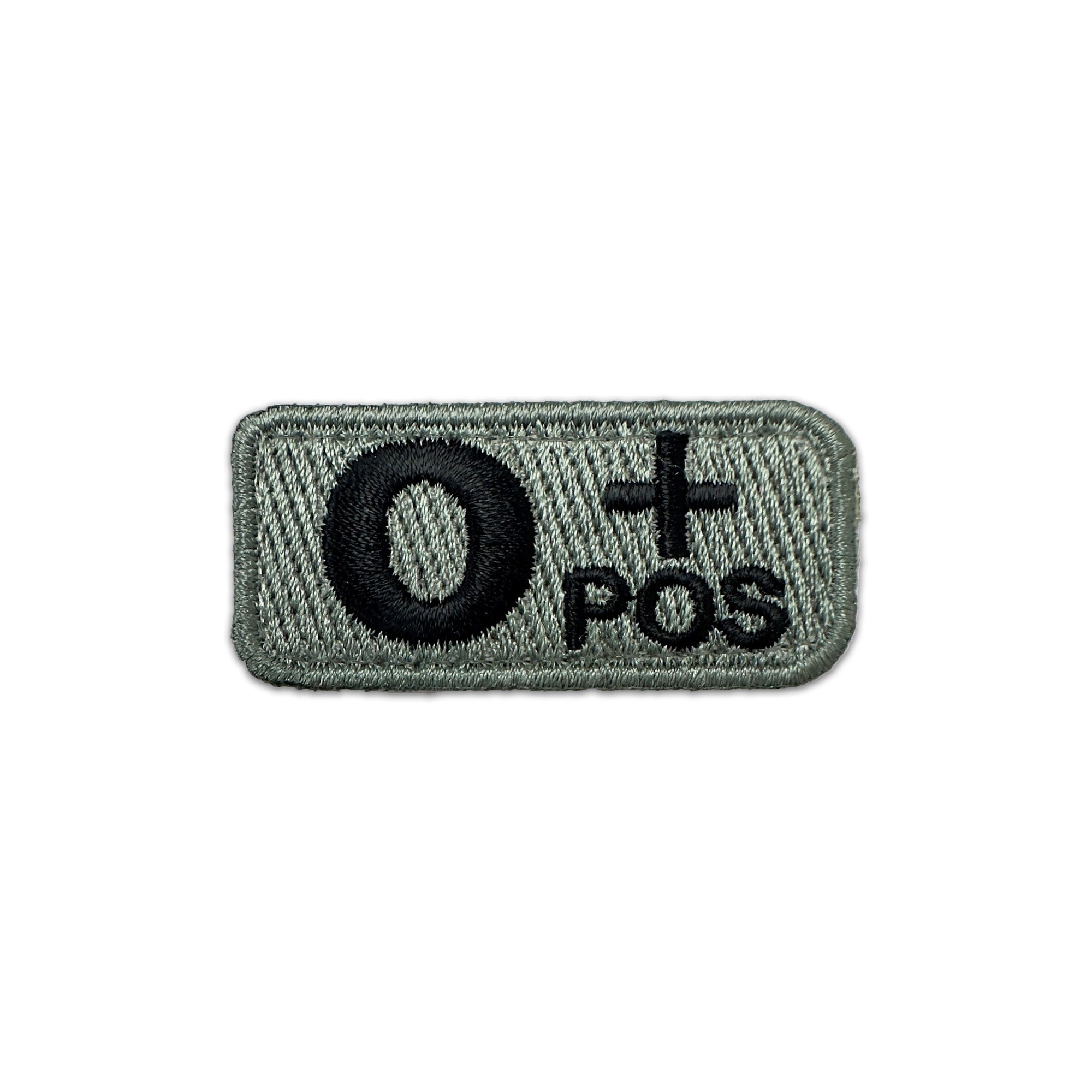 B+ Blood Type Patch Foliage Green with Black Letters W/ Hook Fastener –  Sta-Brite Insignia Inc.