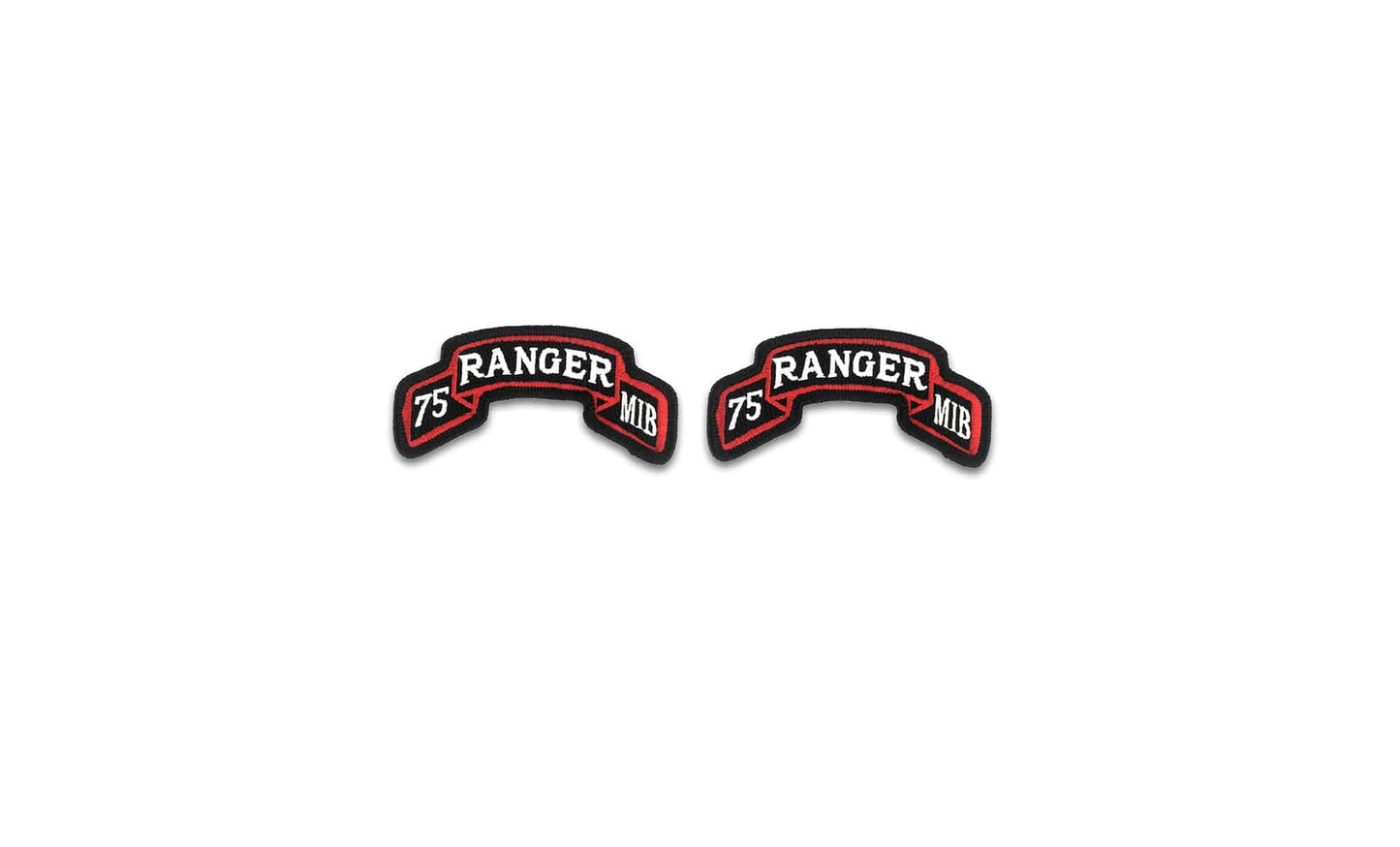 U.S. Army75th Ranger Military Intelligence Battalion Color Scroll W/ Hook Fastener (pair) - Sta-Brite Insignia Inc.