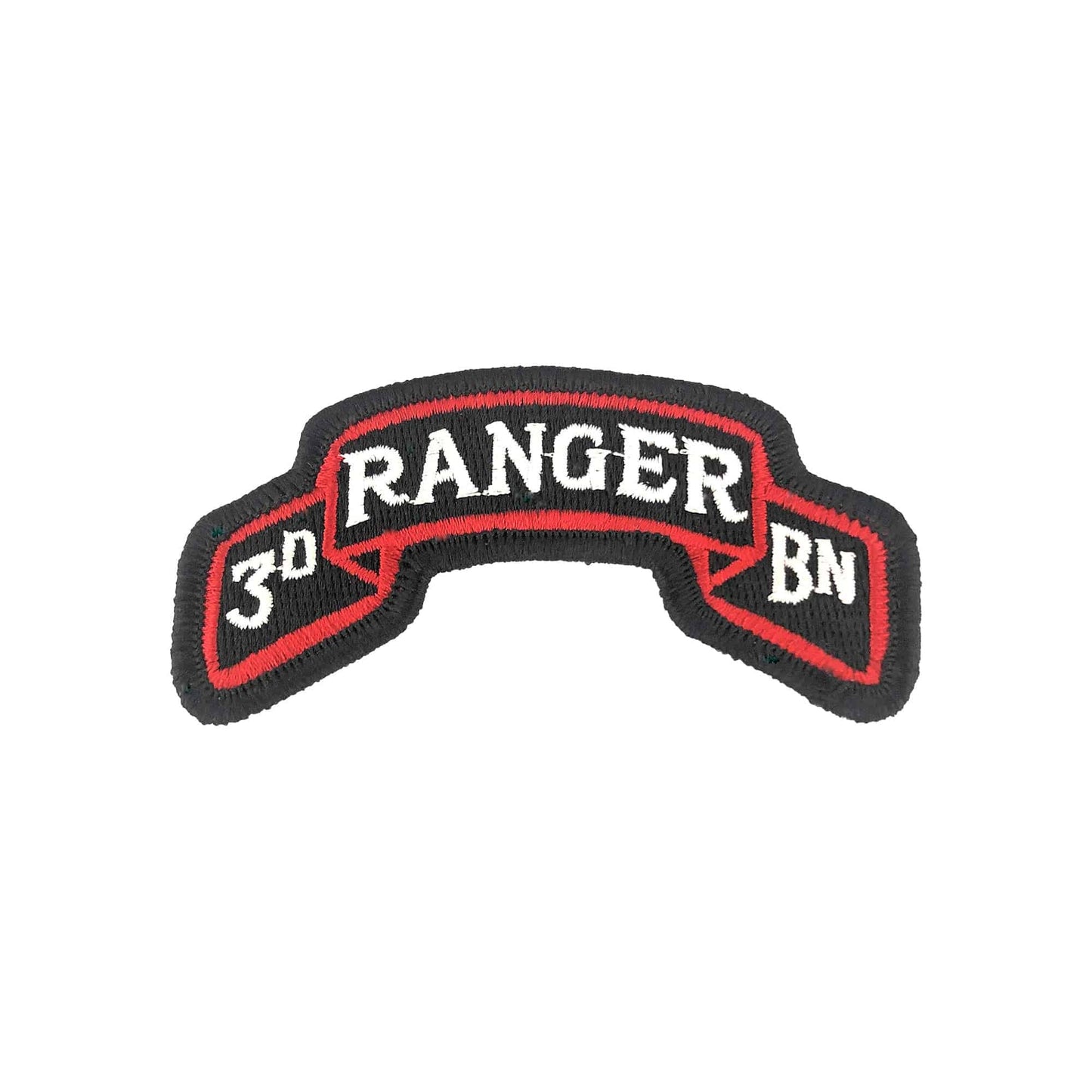 U.S. Army 75th Ranger Regiment 3rd Battalion Color Scroll with Hook Fastener (each) - Sta-Brite Insignia Inc.
