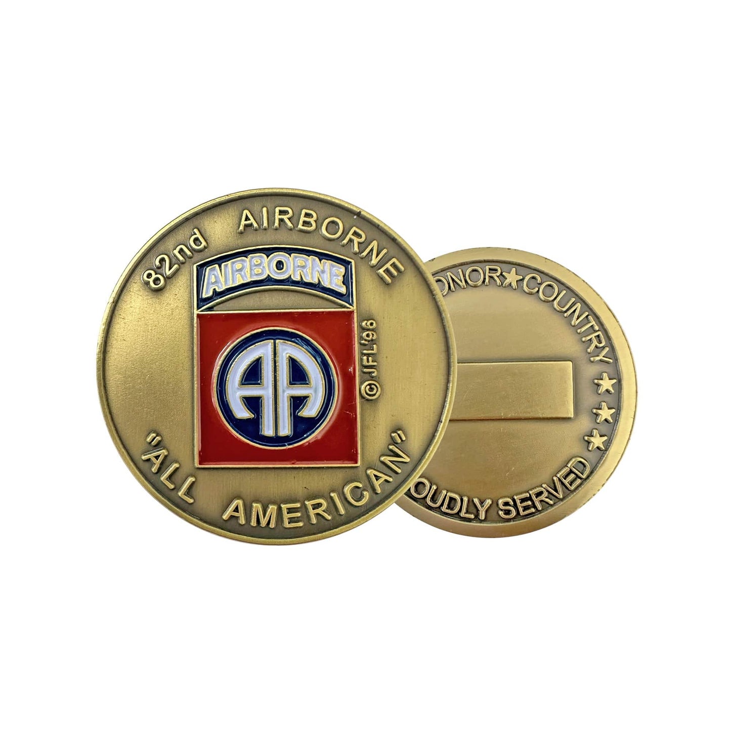 U.S. Army 82nd Airborne Division Challenge Coin - Sta-Brite Insignia Inc.