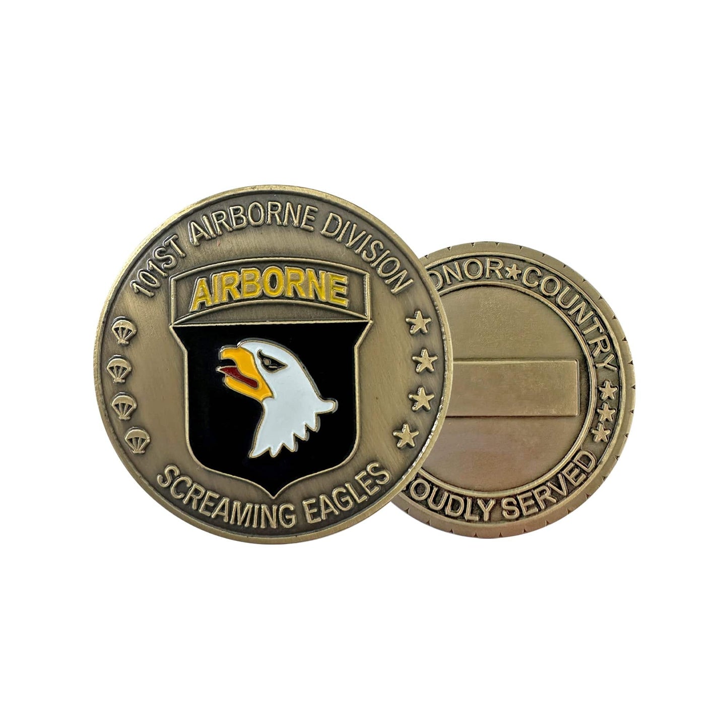 U.S. Army 101st Airborne Division Challenge Coin - Sta-Brite Insignia Inc.