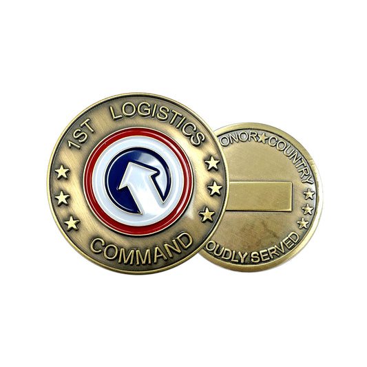 U.S. Army (1st Logistics) Command Challenge Coin - Sta-Brite Insignia Inc.