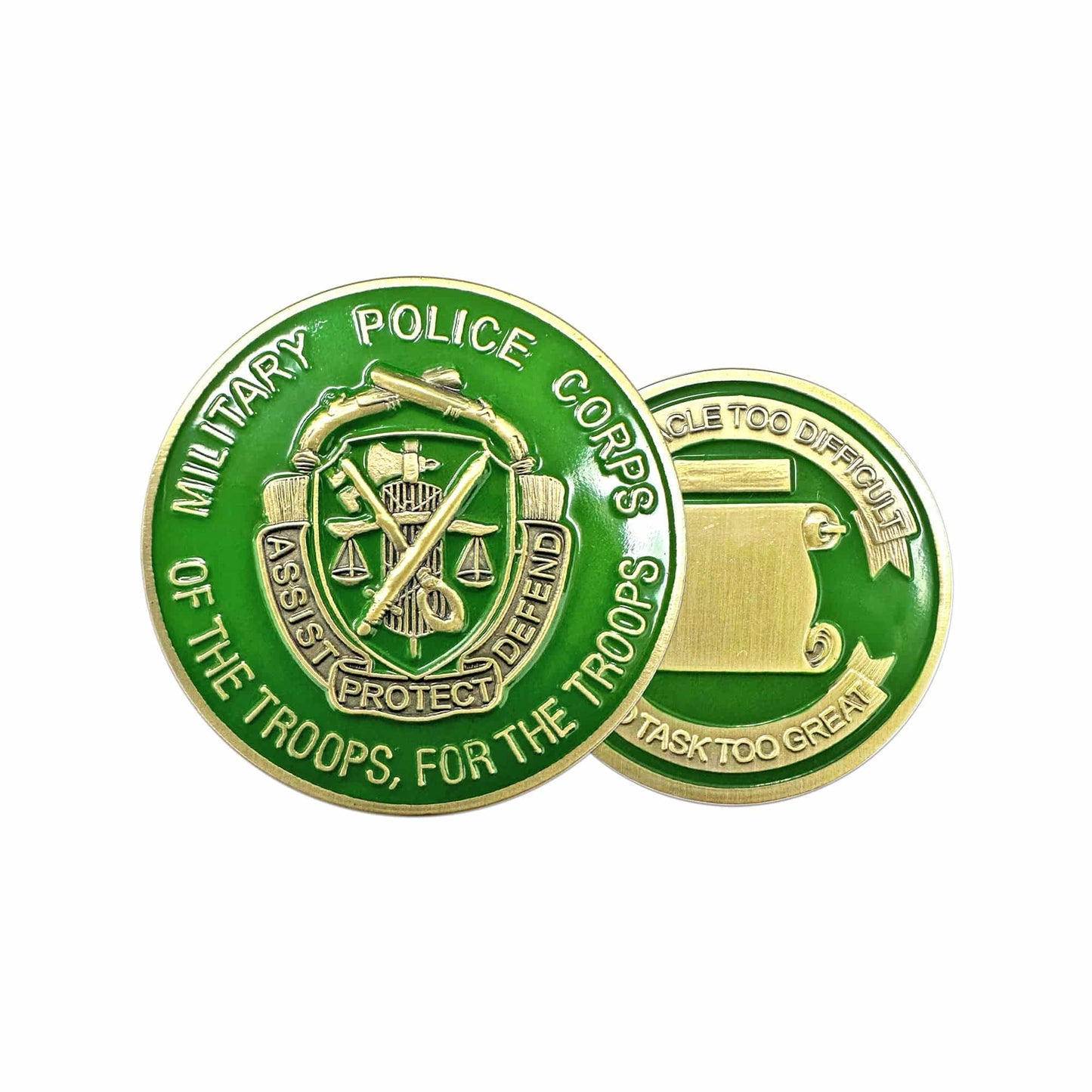 U.S. Army Military Police (MP) Challenge Coin - Sta-Brite Insignia Inc.