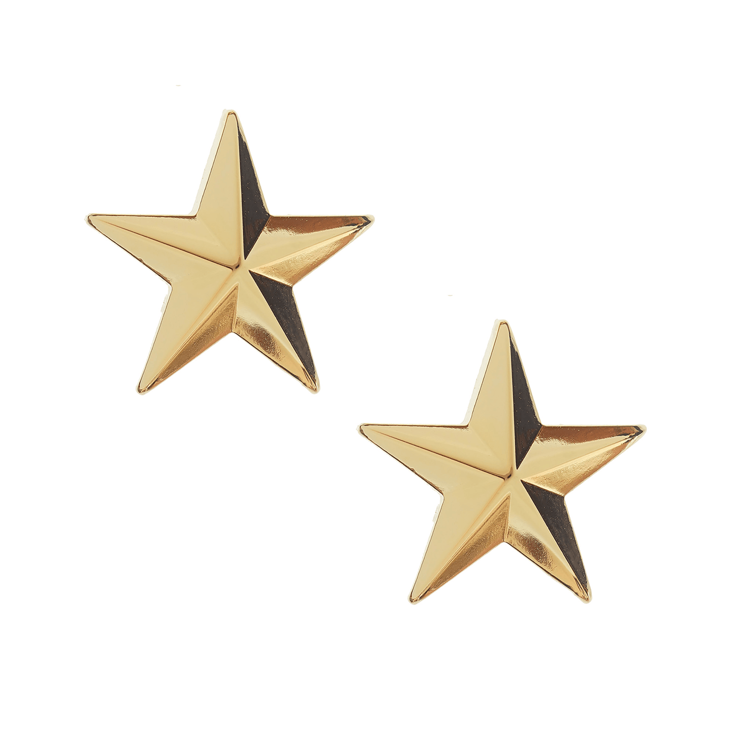 Single 1" STA-BRITE Gold star - Sta-Brite Insignia Inc.