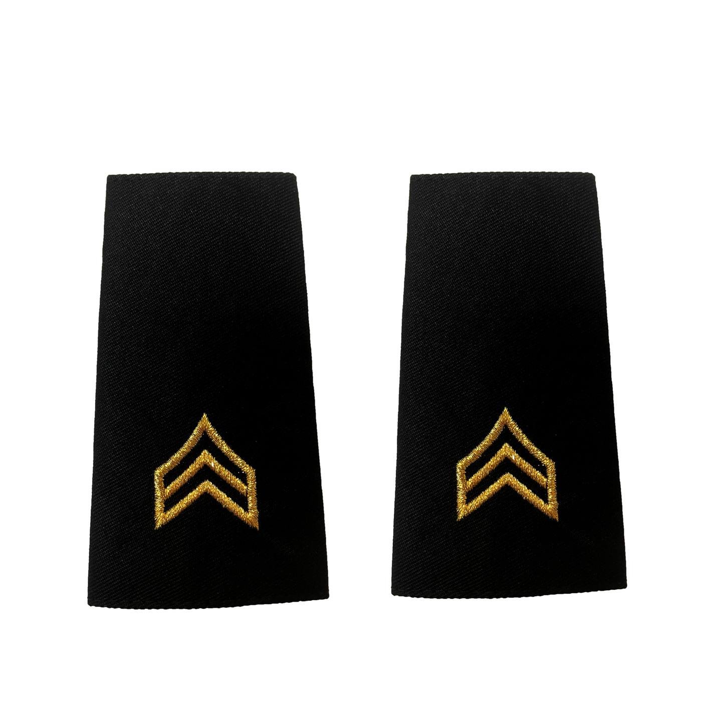 Police Sergeant black Epaulet - Sta-Brite Insignia Inc.