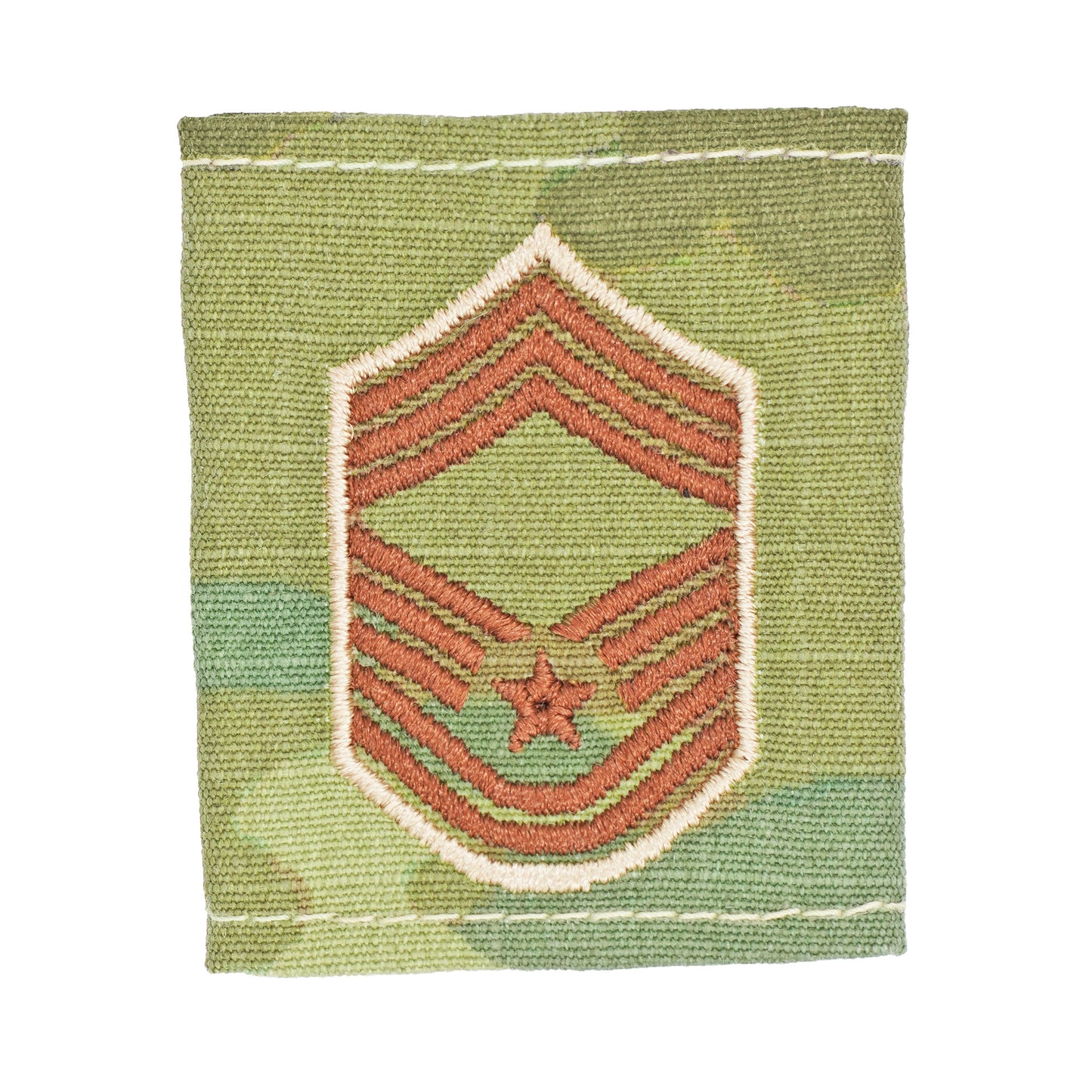 U.S. Air Force E9 Chief Master Sergeant OCP Spice Brown Gore-Tex® Loop Rank - Sta-Brite Insignia Inc.