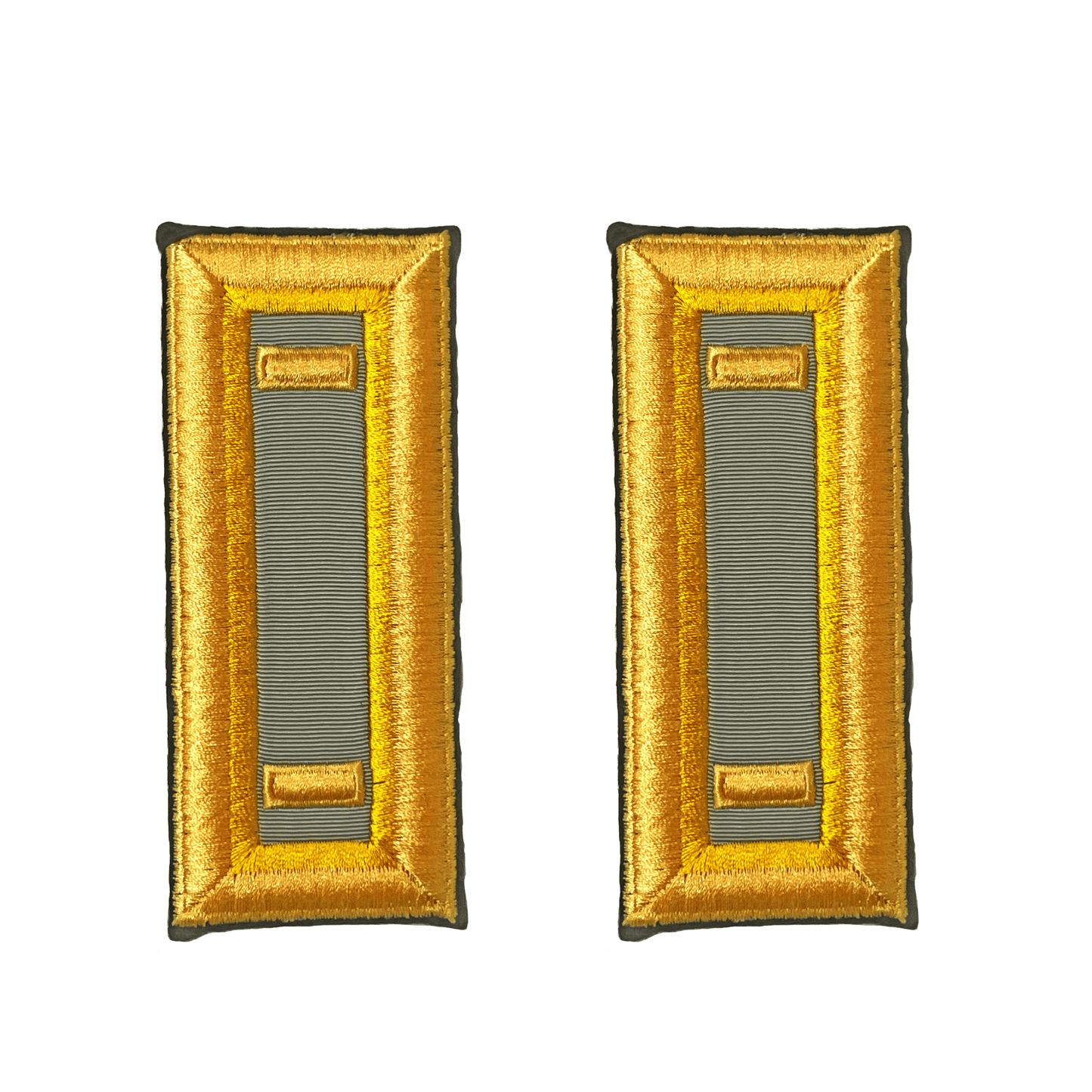 2nd Lt/Finance Male Shoulder Board - Sta-Brite Insignia Inc.