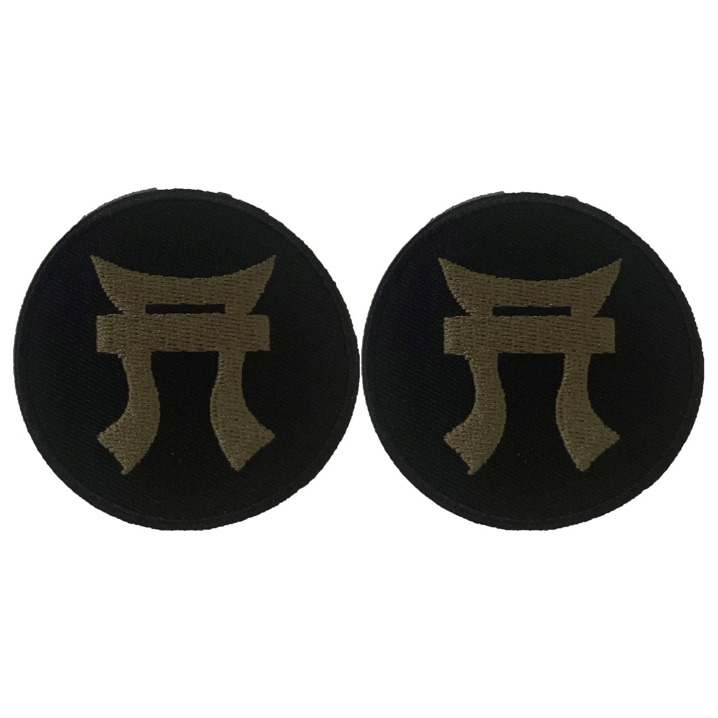 187th Rakkasan Round OCP Helmet Patch (pair) - Sta-Brite Insignia Inc.
