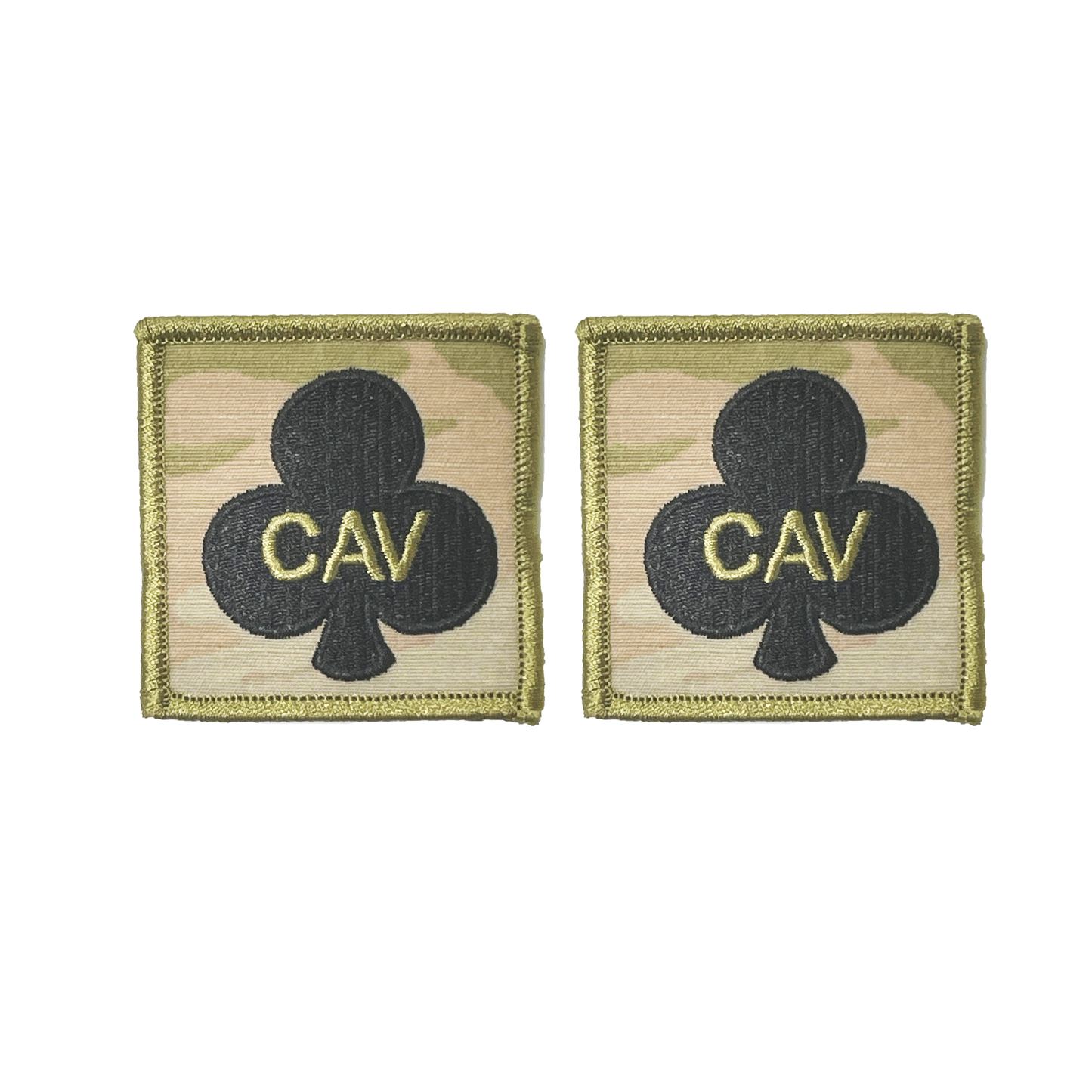 327th Infantry Club with Cavalry OCP Helmet Patch