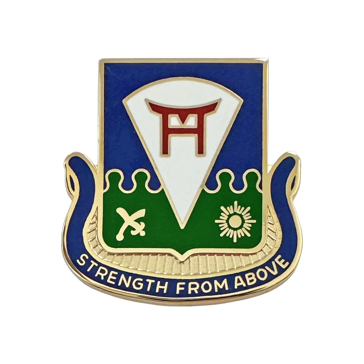 Army 511th Infantry Regiment Crest "Strength From Above" (each)