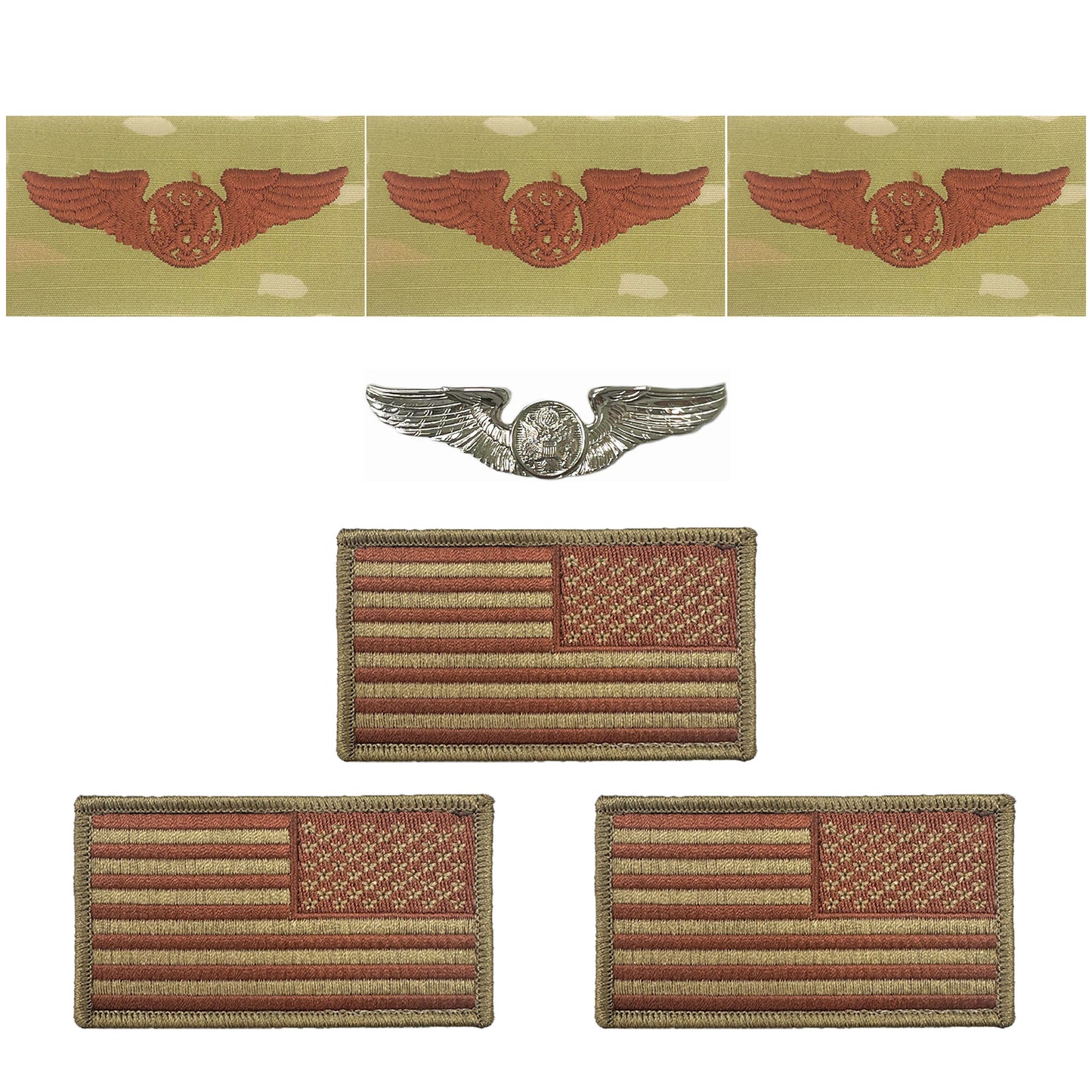 A.F. Enlisted Aircrew Basic Badge Bundle