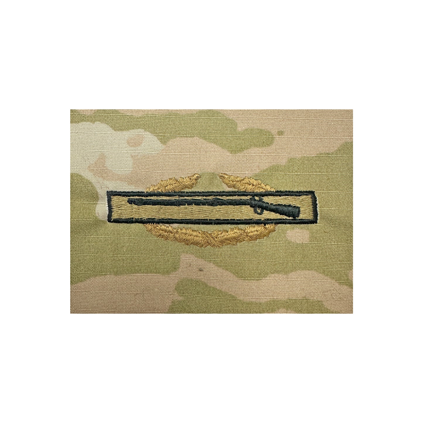 Master Combat Infantry 1AWD Gold wreath OCP Sew-on - Sta-Brite Insignia Inc.