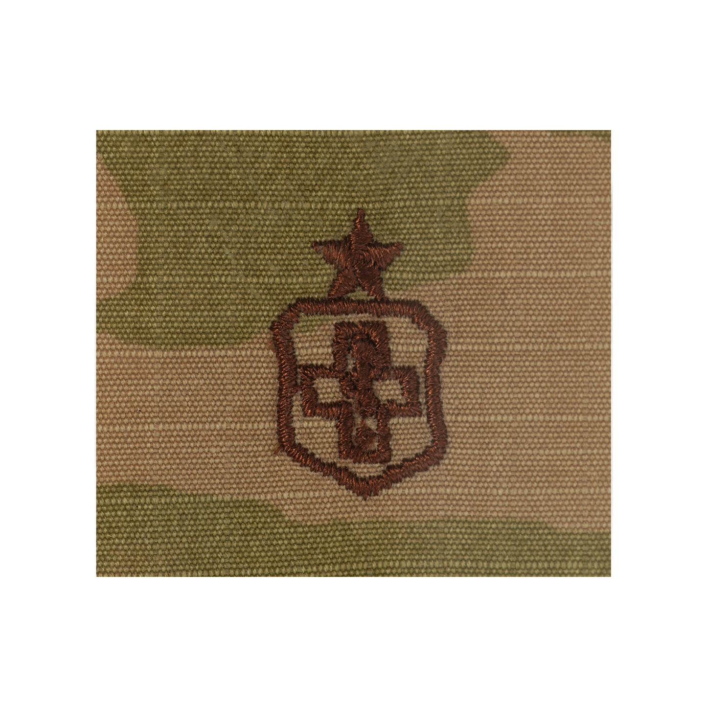 US Air Force Medical technician Senior OCP Spice Brown Badge Free standard shipping in the USA - Sta-Brite Insignia Inc.