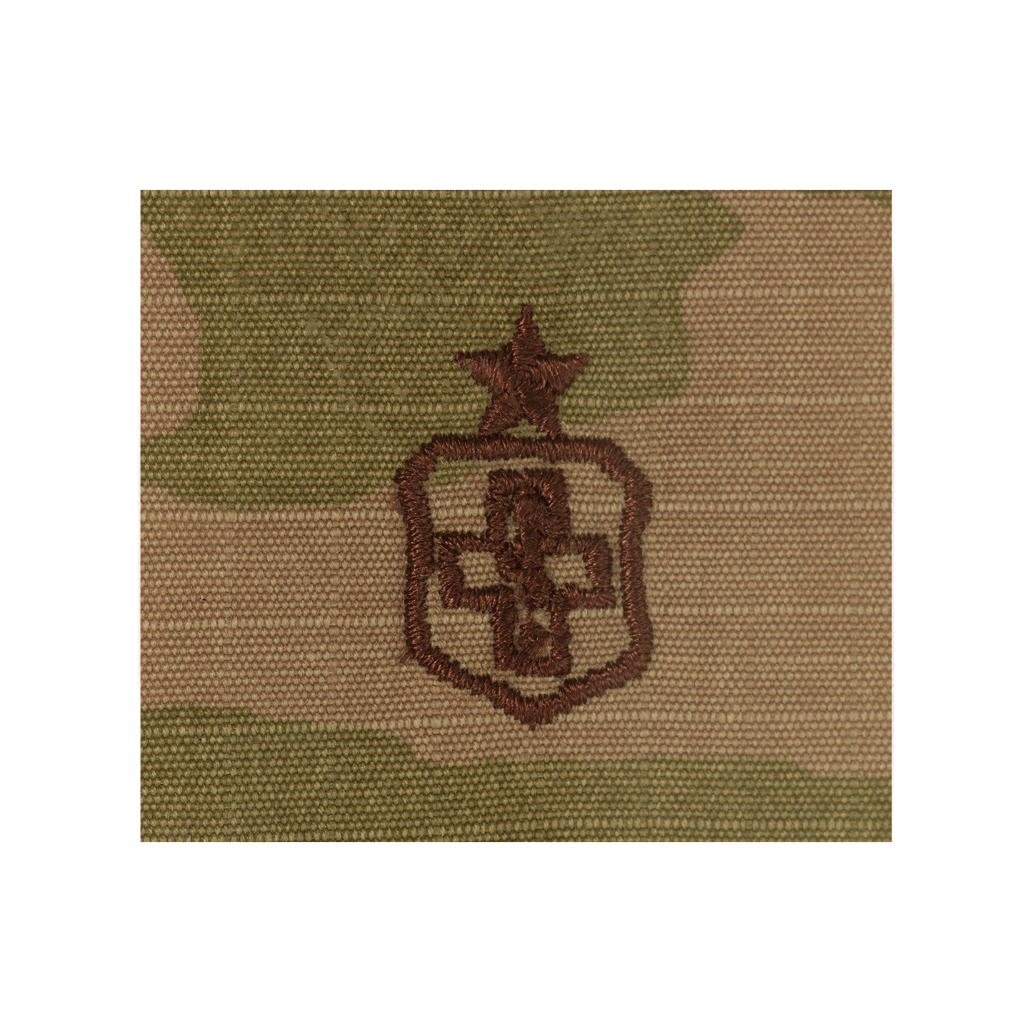 US Air Force Medical technician Senior OCP Spice Brown Badge Free standard shipping in the USA - Sta-Brite Insignia Inc.