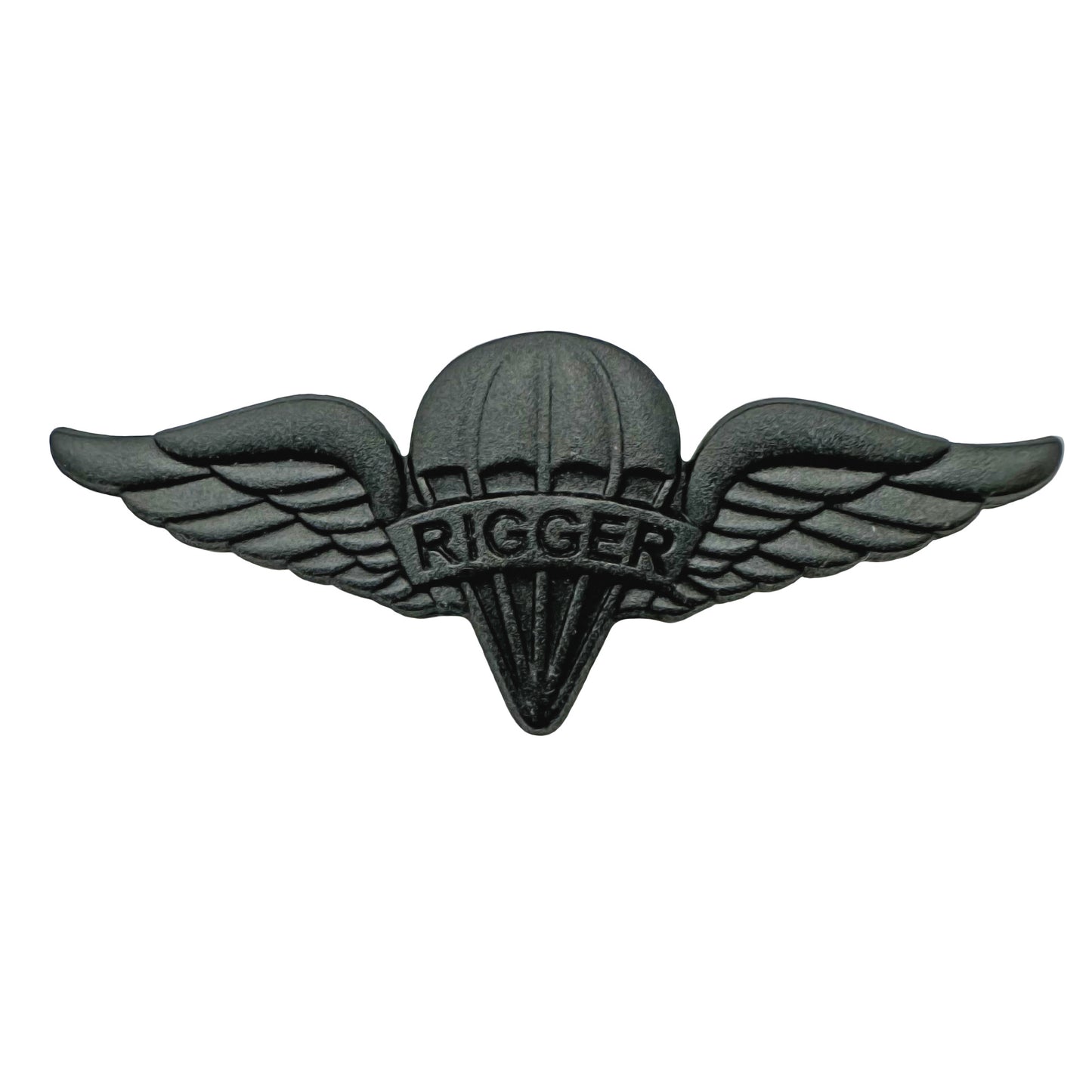 U.S. Army Parachute Rigger Sta-Brite® BLACK Metal Pin-on Badge - Sta-Brite Insignia Inc.
