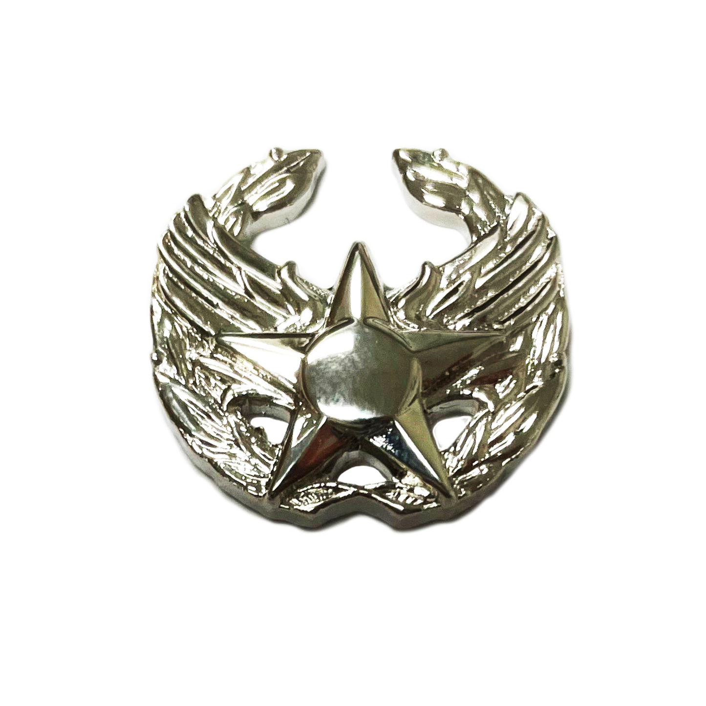 A.F. Commander Large Badge Sta-Brite