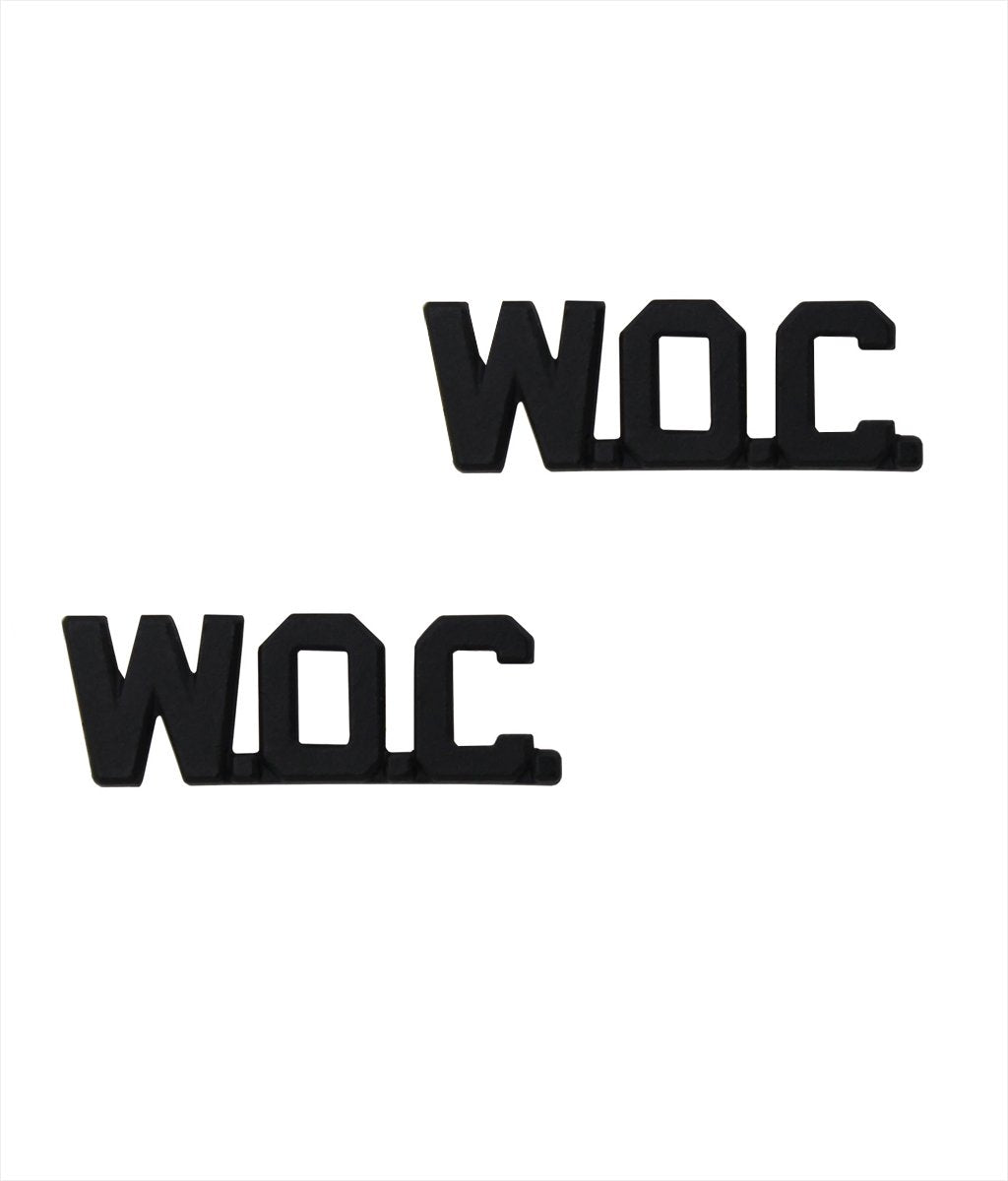 Warrant Officer Candidate (W.O.C.) Black Metal. - Sta-Brite Insignia Inc.