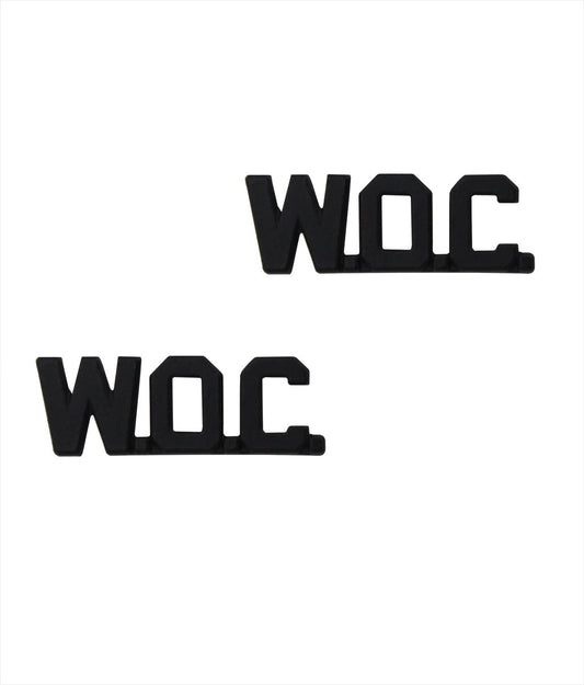 Warrant Officer Candidate (W.O.C.) Black Metal. - Sta-Brite Insignia Inc.