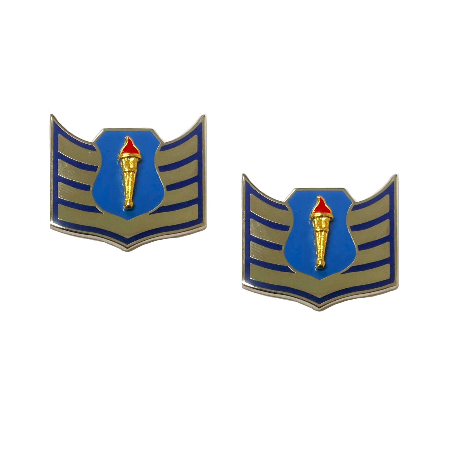 A.F. JROTC enamel enlisted Staff Sergeant