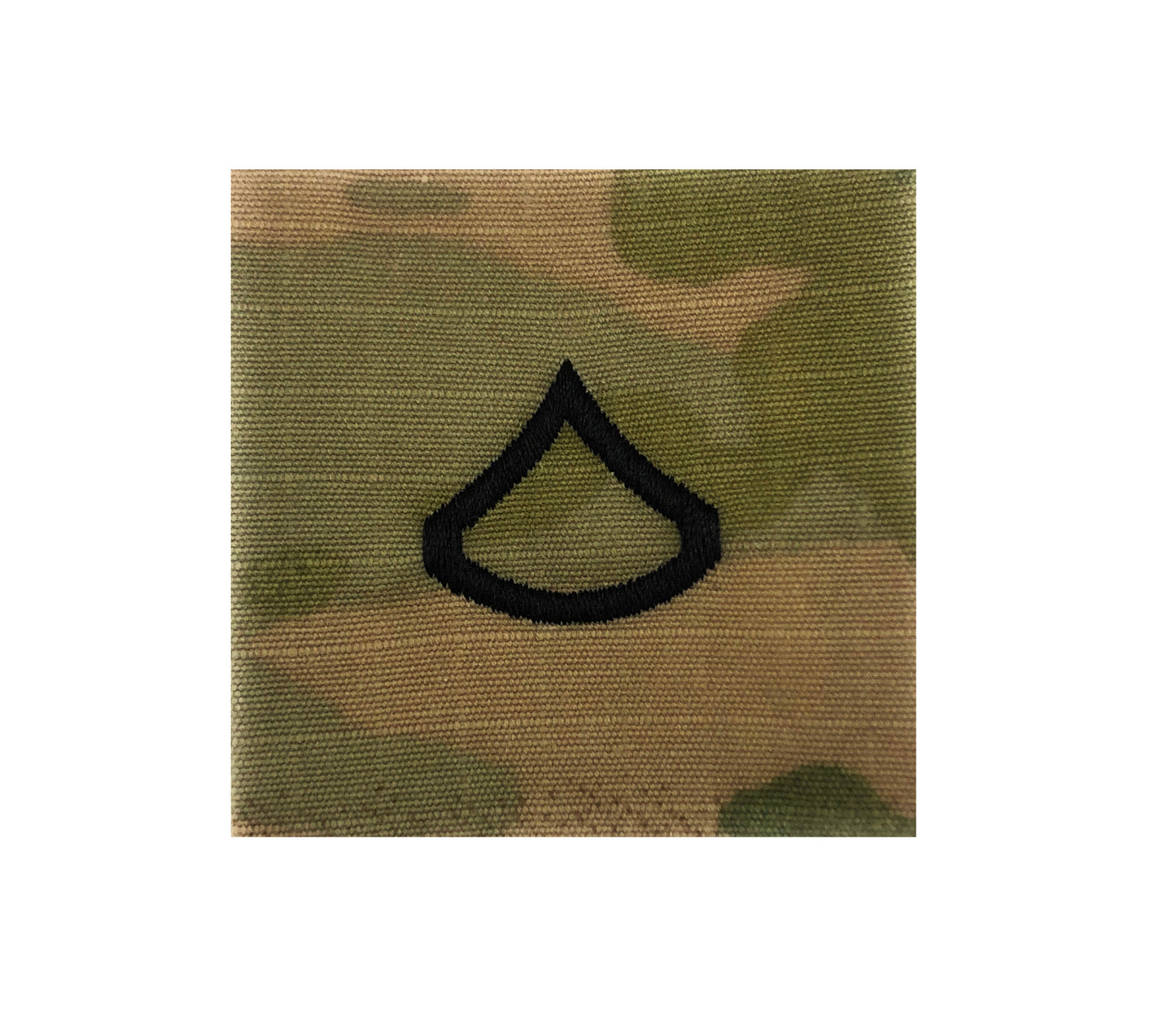 U.S. Army E3 Private First Class OCP 2x2 Sew-On Rank (For Shirt, Jacket, Coat) (each) - Sta-Brite Insignia Inc.