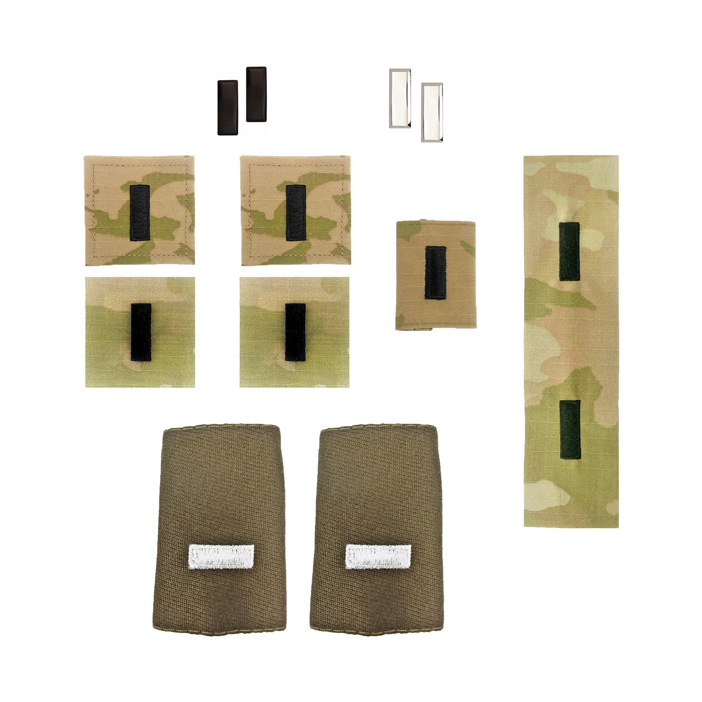 U.S. Army 1st Lieutenant AGSU Rank Bundle (Female) - Sta-Brite Insignia Inc.