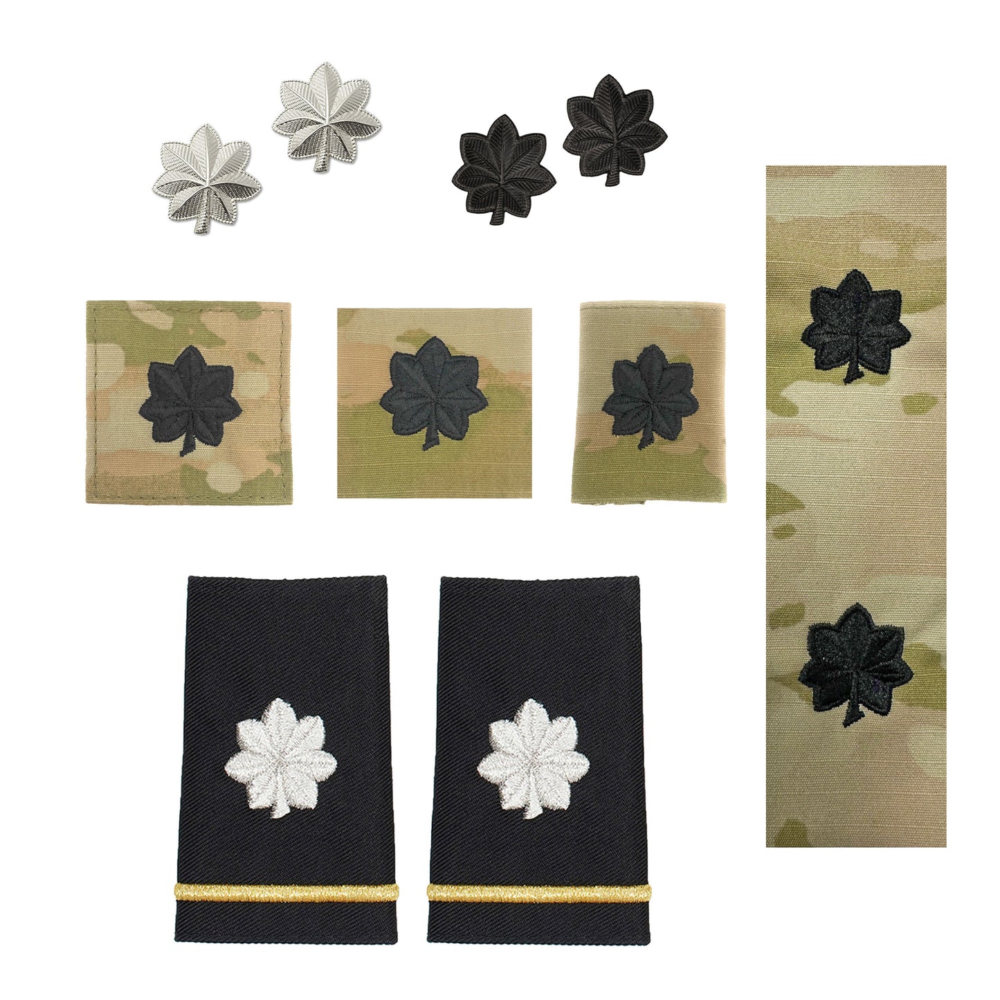 U.S. Army (O5) Lieutenant Colonel Rank Bundle (Male) - Sta-Brite Insignia Inc.