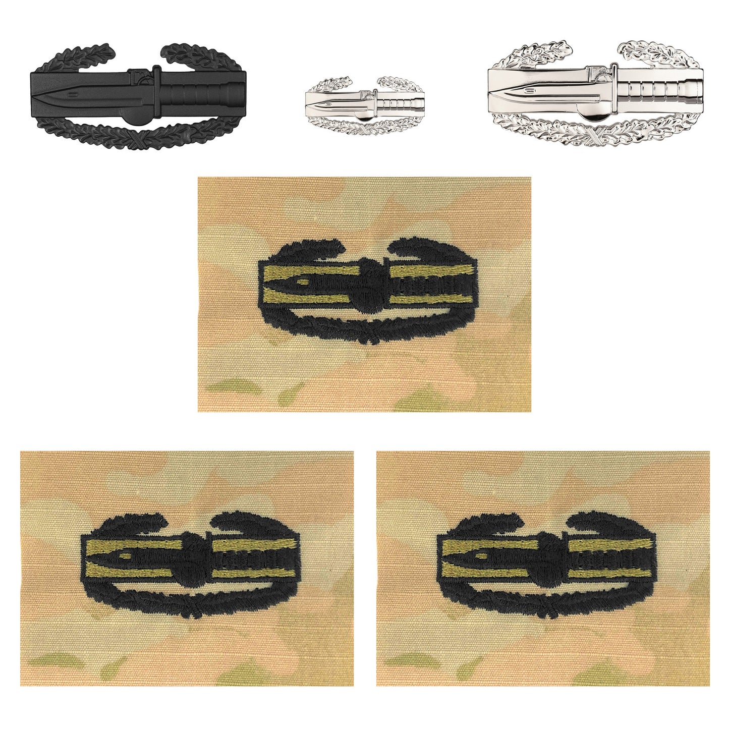 U.S. Army Combat Action (1AWD) Badge Bundle - Sta-Brite Insignia Inc.