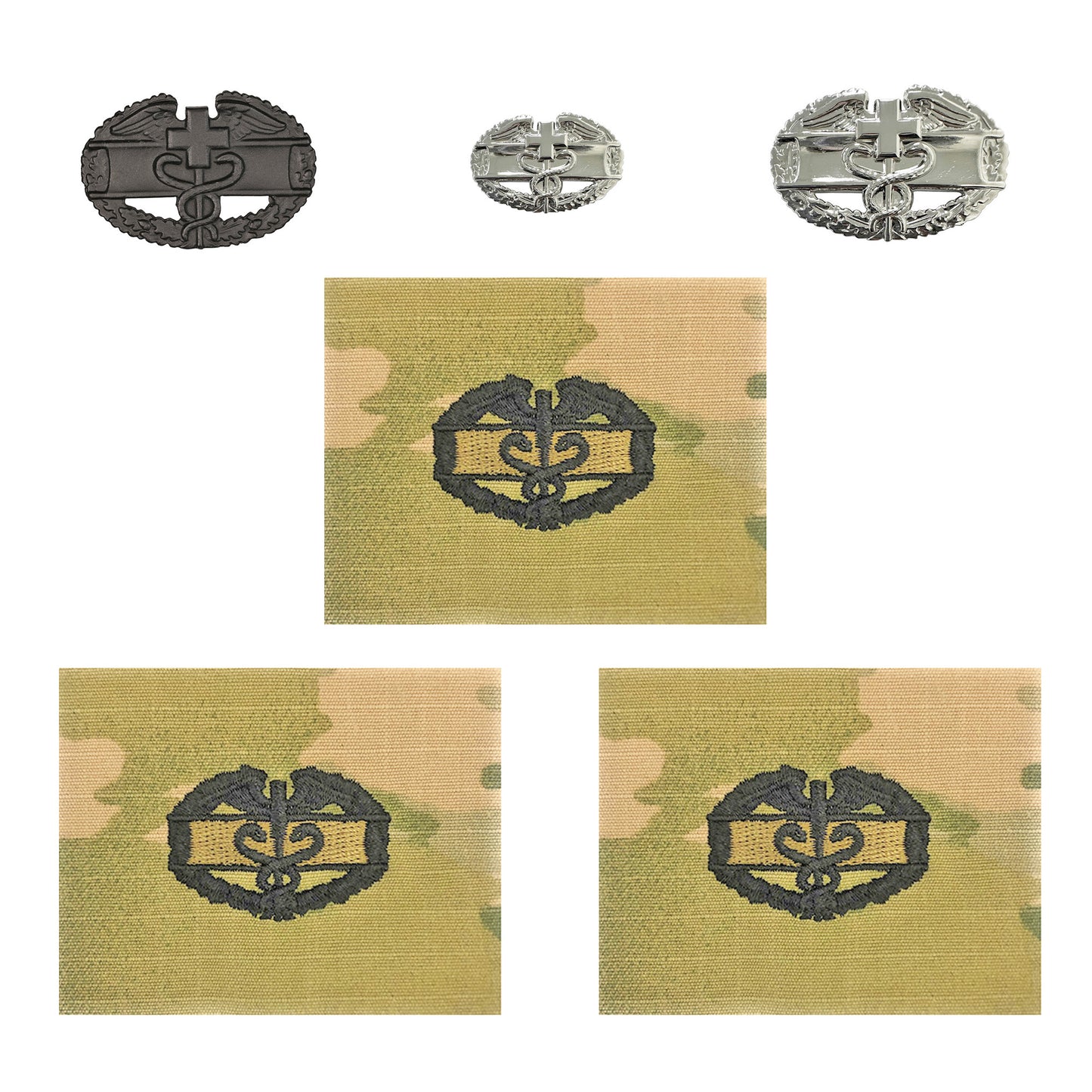 U.S. Army Combat Medical (1AWD) Badge Bundle - Sta-Brite Insignia Inc.