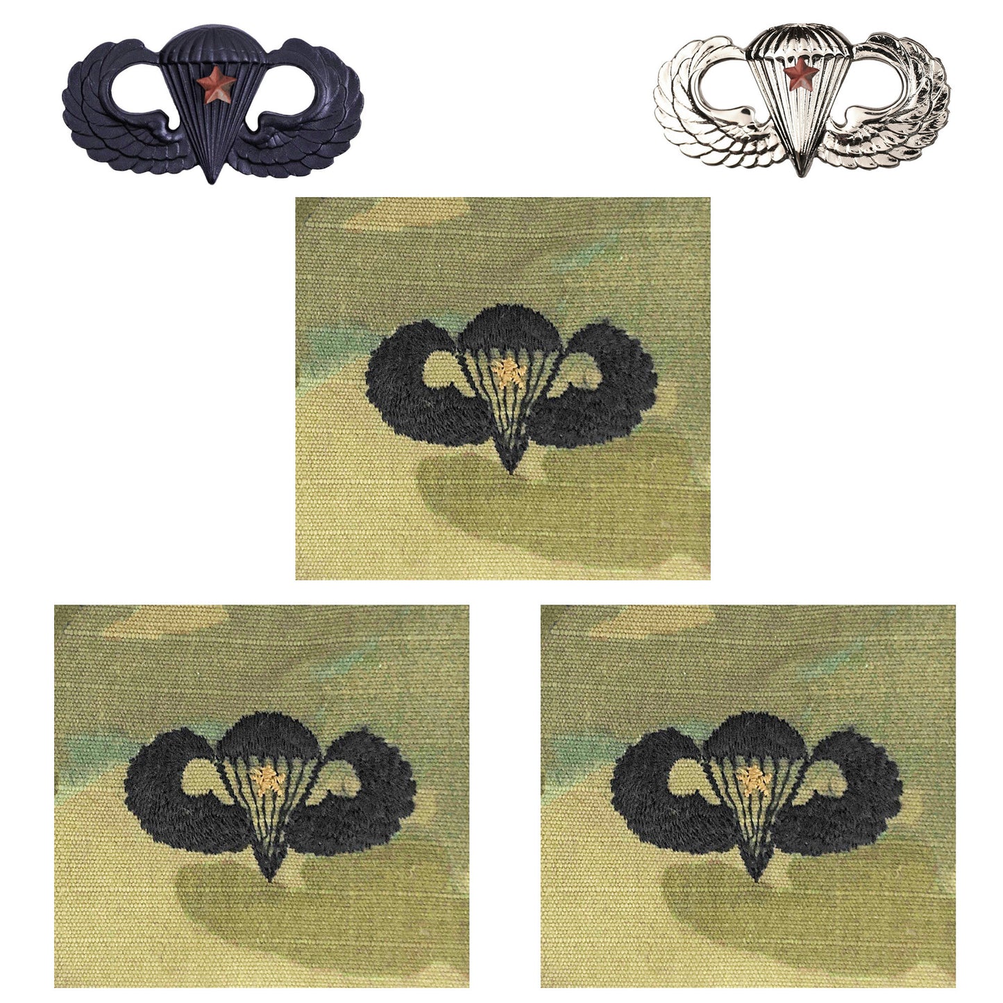 U.S. Army Combat Jump Wings (1AWD) Badge Bundle - Sta-Brite Insignia Inc.