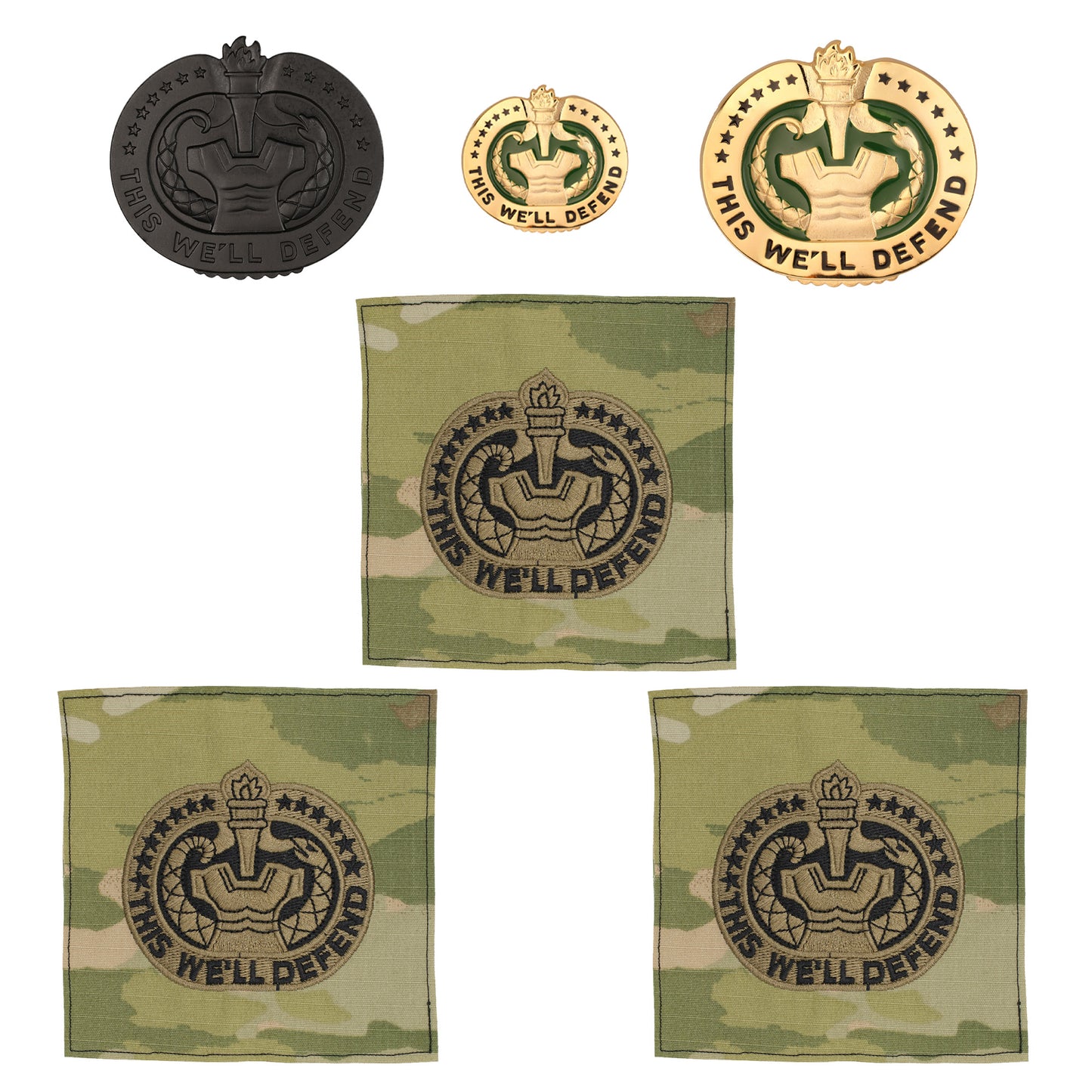 U.S. Army Drill Sergeant Badge Bundle - Sta-Brite Insignia Inc.