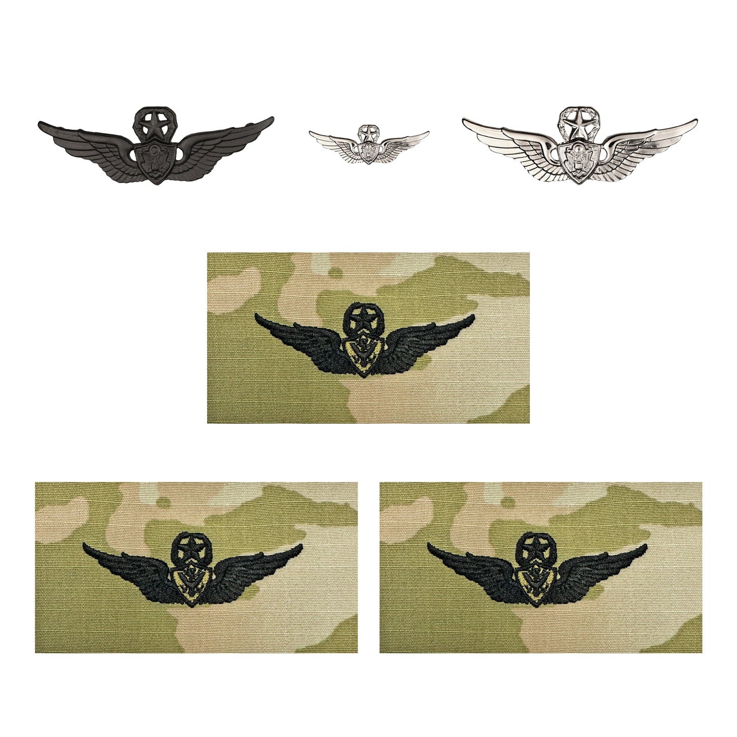 U.S. Army Aircrew (Master) Badge Bundle - Sta-Brite Insignia Inc.
