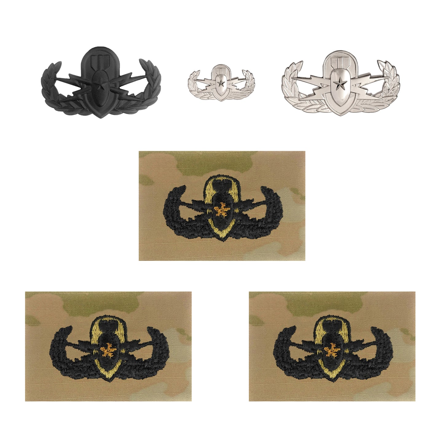 U.S. Army EOD (Senior) Badge Bundle - Sta-Brite Insignia Inc.