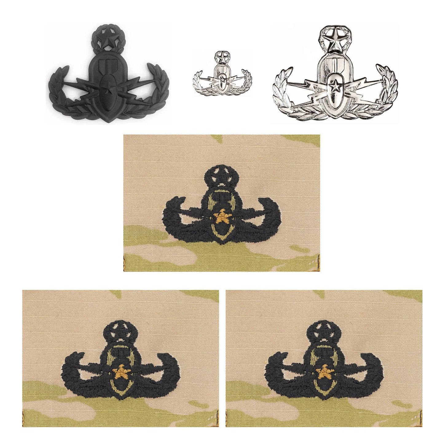 U.S. Army EOD (Master) Badge Bundle - Sta-Brite Insignia Inc.