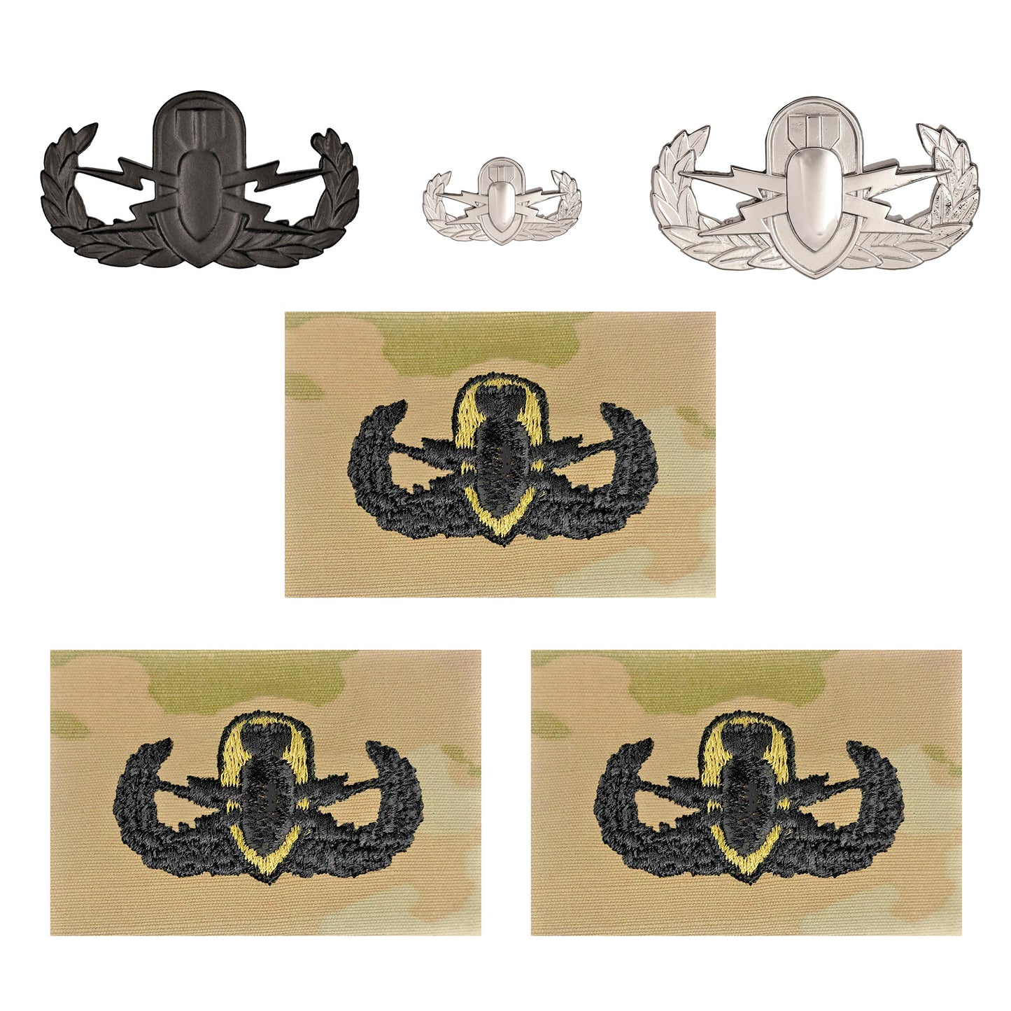 U.S. Army EOD (Basic) Badge Bundle - Sta-Brite Insignia Inc.