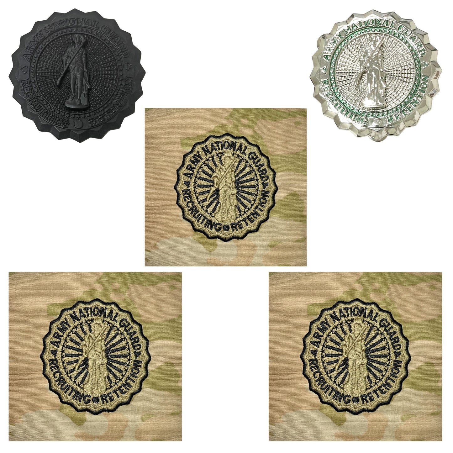 U.S. Army National Guard (Basic) Badge Bundle - Sta-Brite Insignia Inc.