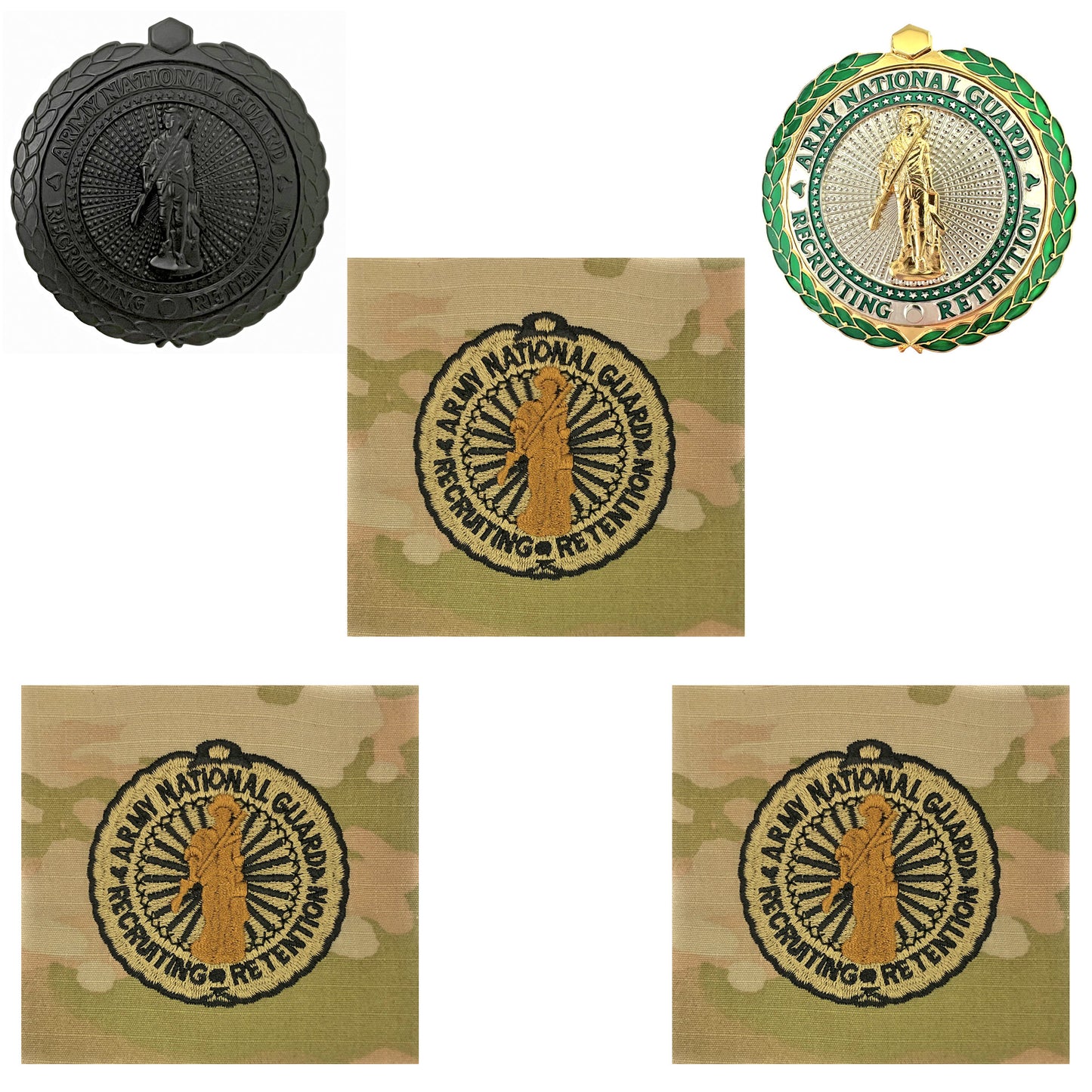U.S. Army National Guard (Senior) Badge Bundle - Sta-Brite Insignia Inc.