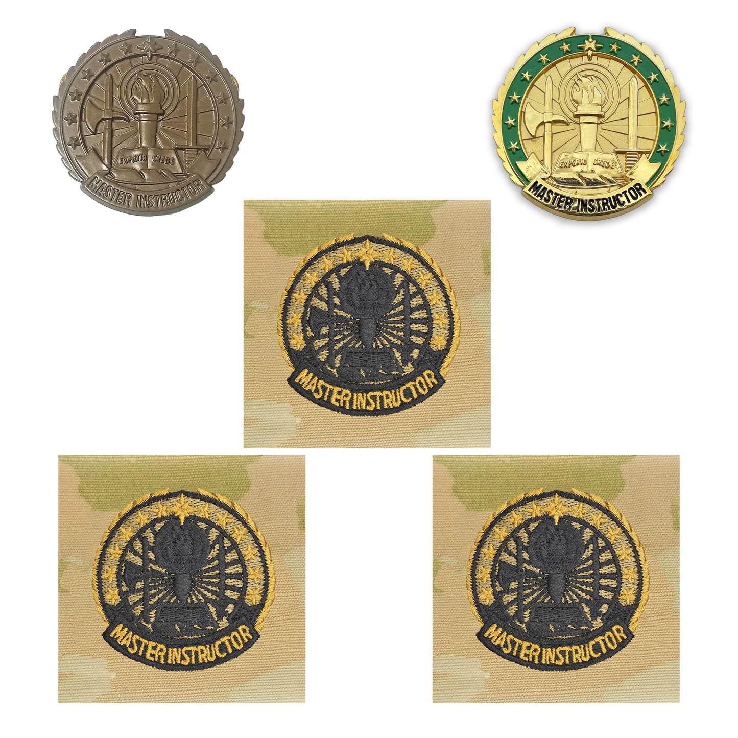 U.S. Army Instructor (Master) Badge Bundle - Sta-Brite Insignia Inc.