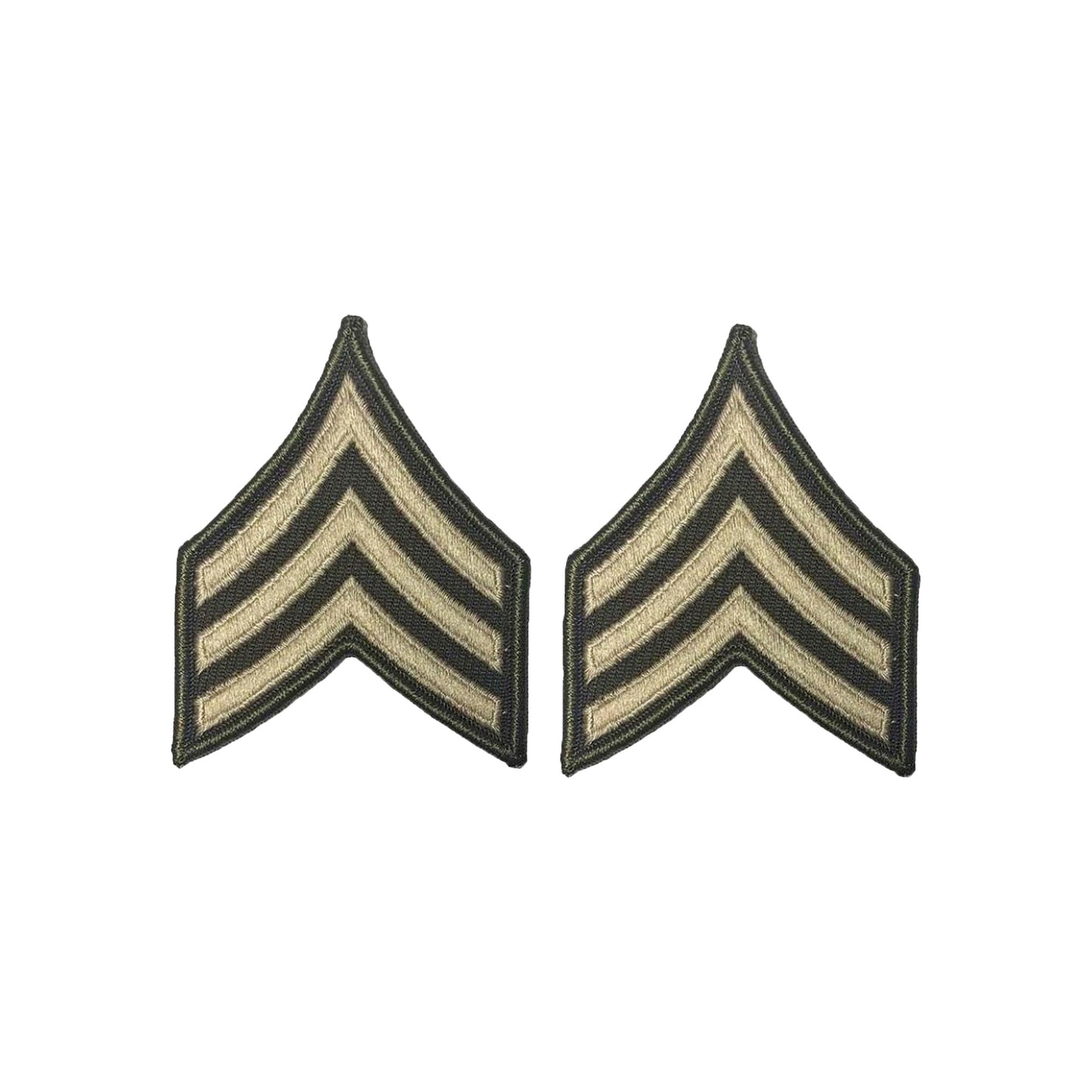 U.S. Army AGSU Sergeant Chevron Sew on Rank (Female)