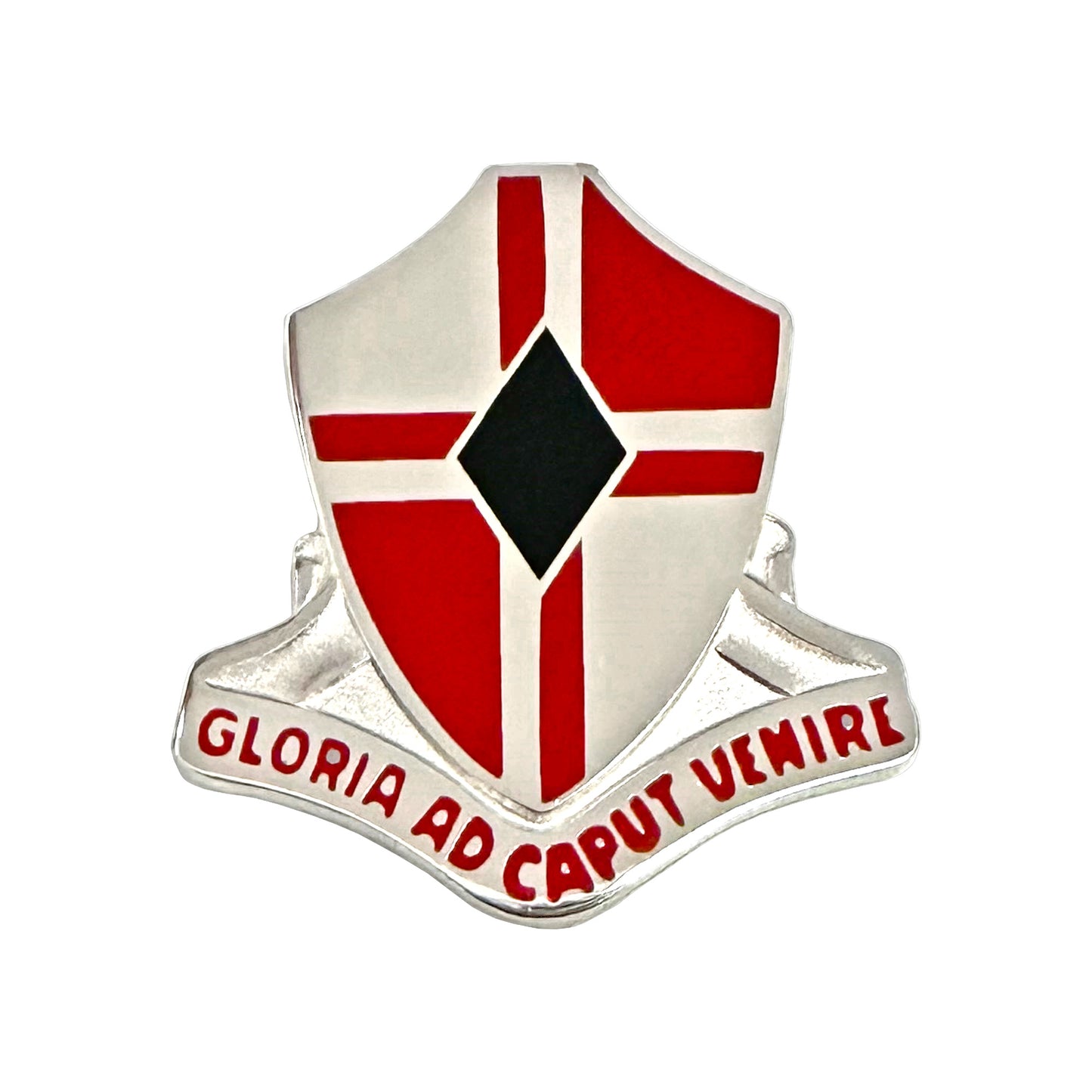 92nd Engineer Battalion Crest "Gloria Ad Caput Venire" (each) - Sta-Brite Insignia Inc.