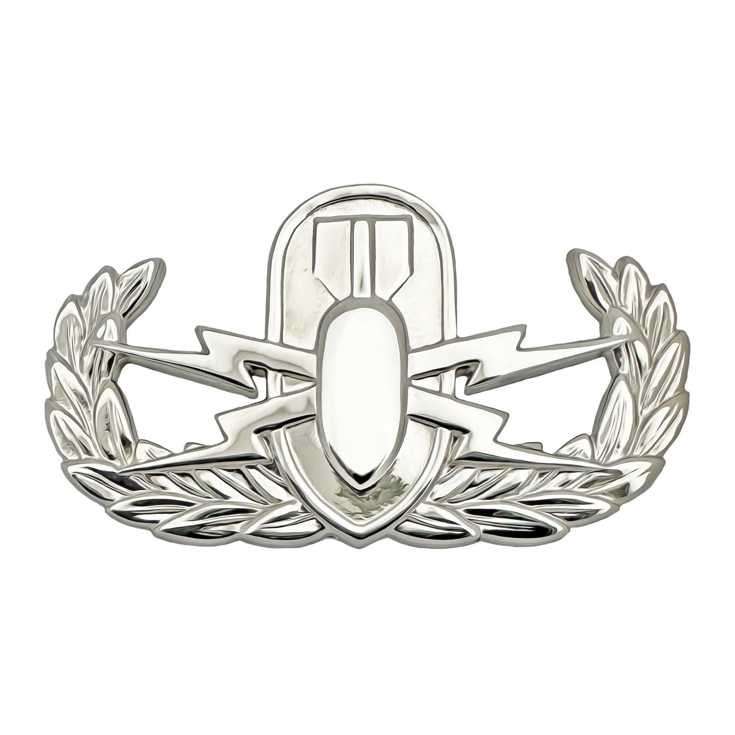 US Army Explosive Ordnance Disposal Basic Full Size STA-BRITE® Pin-on Badge - Sta-Brite Insignia Inc.
