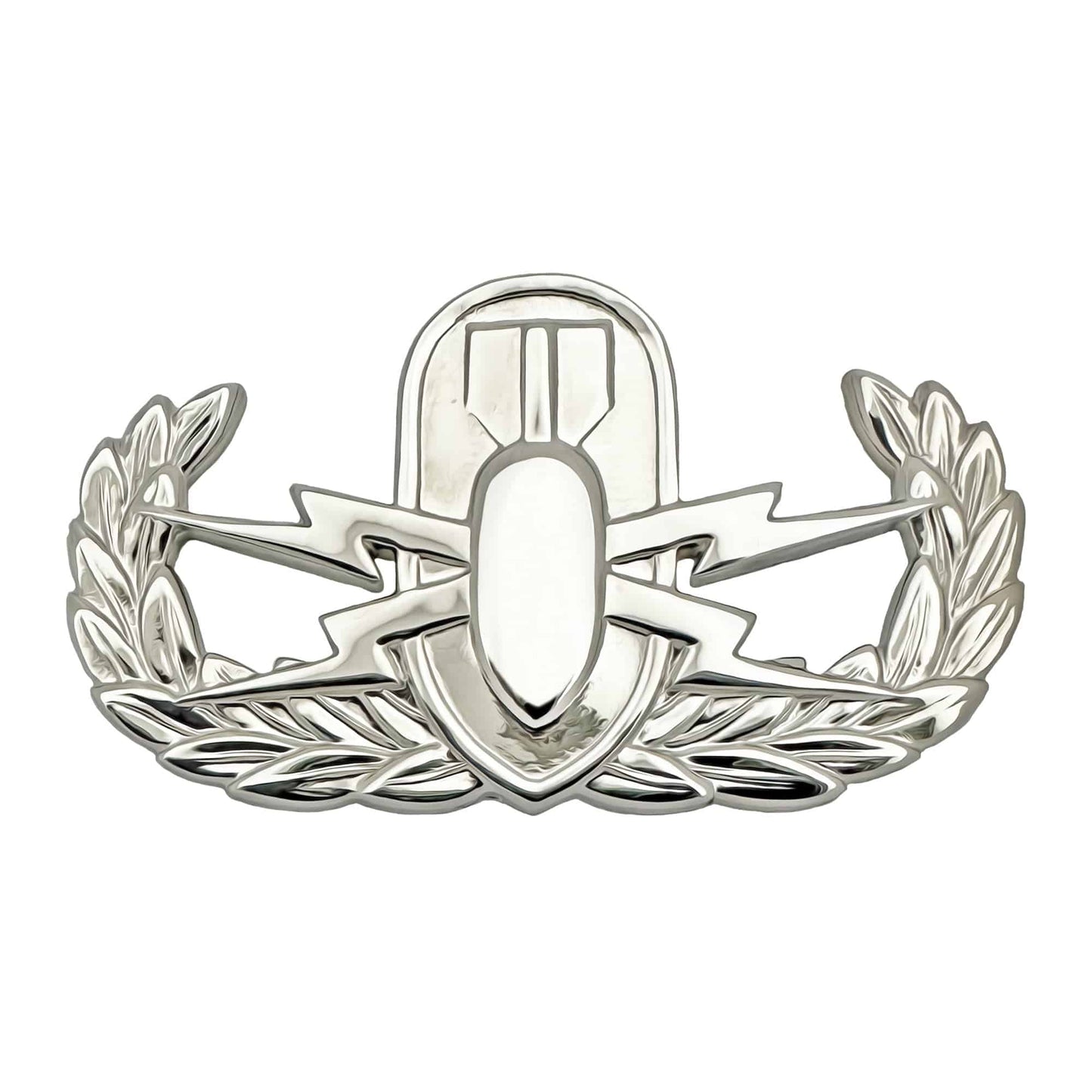 US Army Explosive Ordnance Disposal Basic Full Size STA-BRITE® Pin-on Badge - Sta-Brite Insignia Inc.