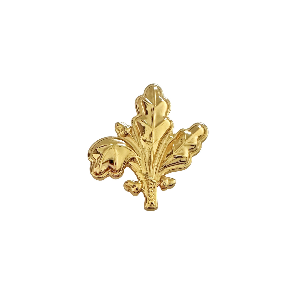Navy Supply Corps Collar Device STA-BRITE® Gold Finish Pin-on (each)